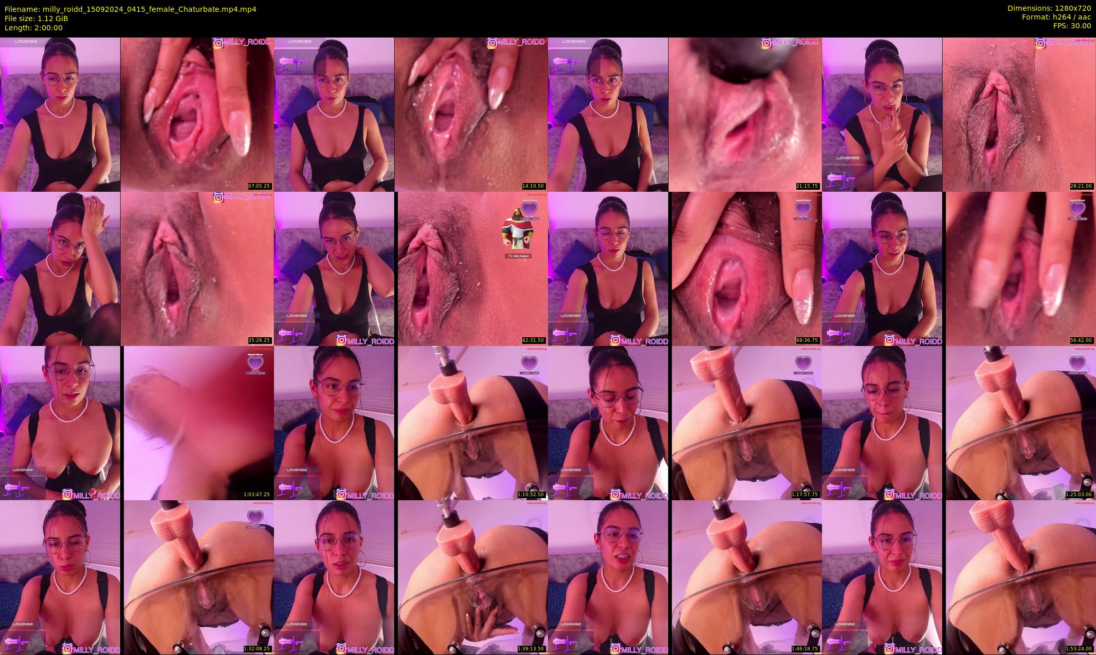 milly_roidd — 120 minute Chaturbate female cam show recording, 720p, Sep 15, 2024