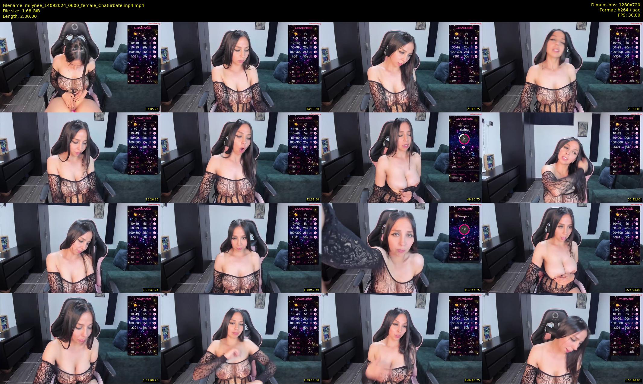 milynee — 120 minute Chaturbate female cam show recording, 720p, Sep 14, 2024