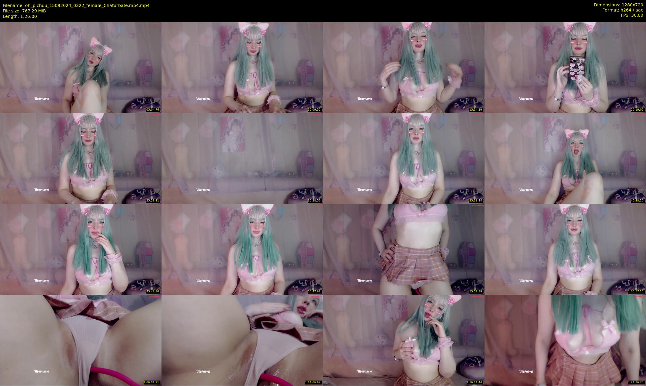 oh_pichuu — 86 minute Chaturbate female cam show recording, 720p, Sep 15, 2024