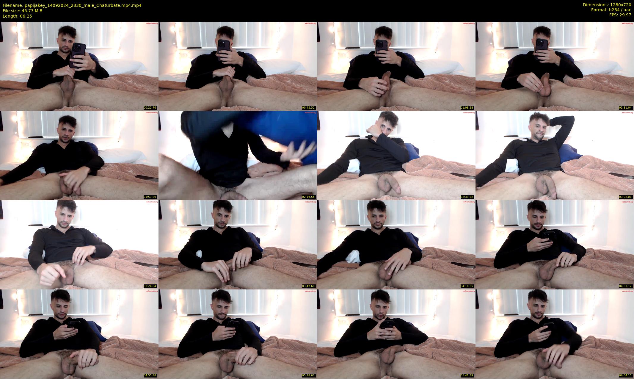 papijakey — 7 minute Chaturbate male cam show recording, 720p, Sep 14, 2024