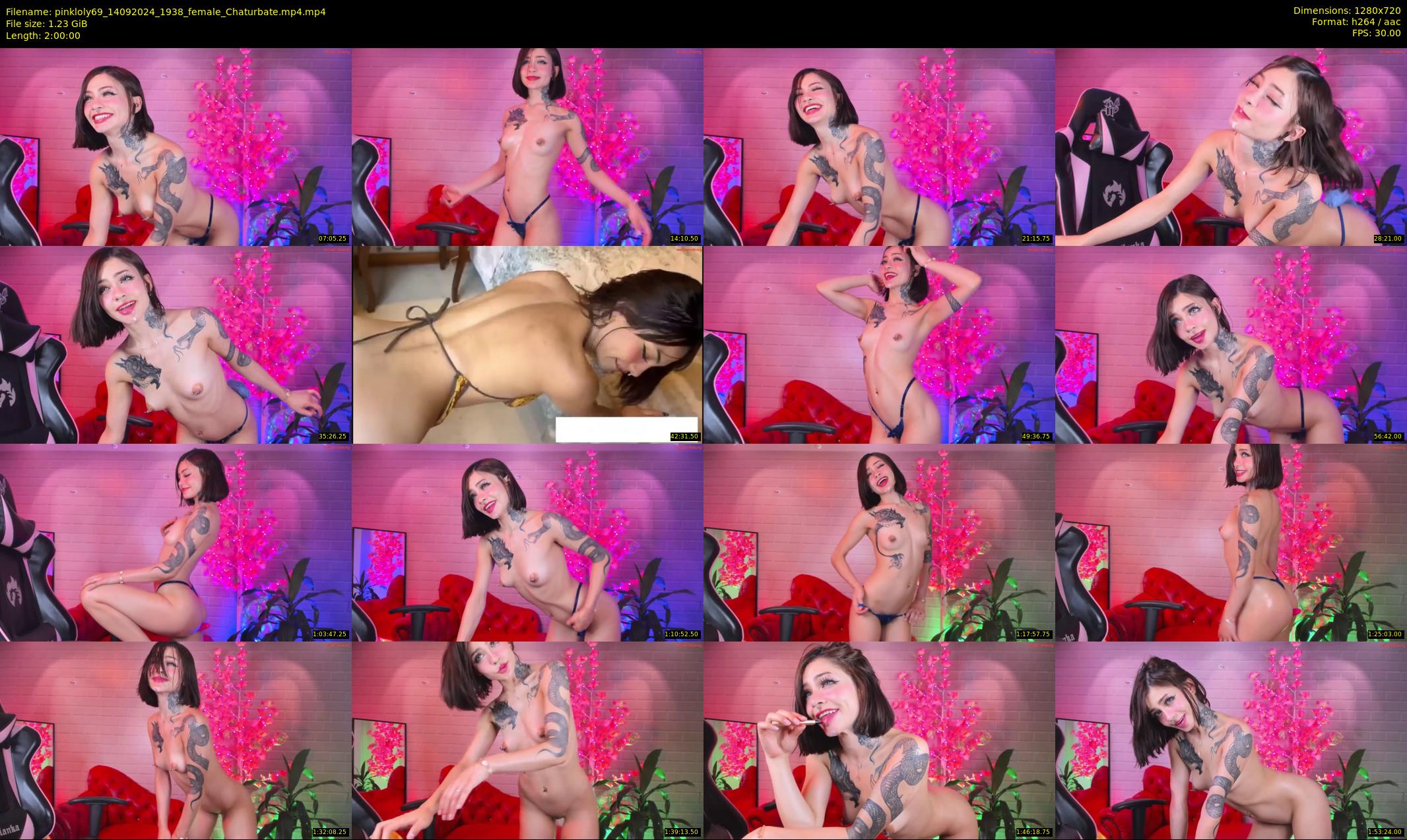 pinkloly69 — 120 minute Chaturbate female cam show recording, 720p, Sep 14, 2024