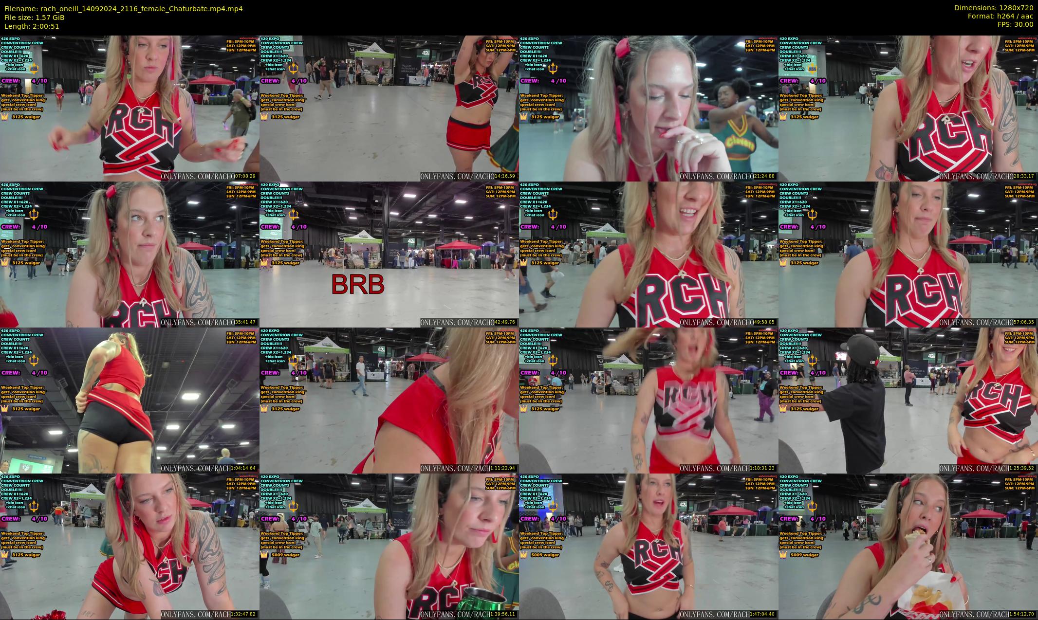 rach_oneill — 121 minute Chaturbate female cam show recording, 720p, Sep 14, 2024