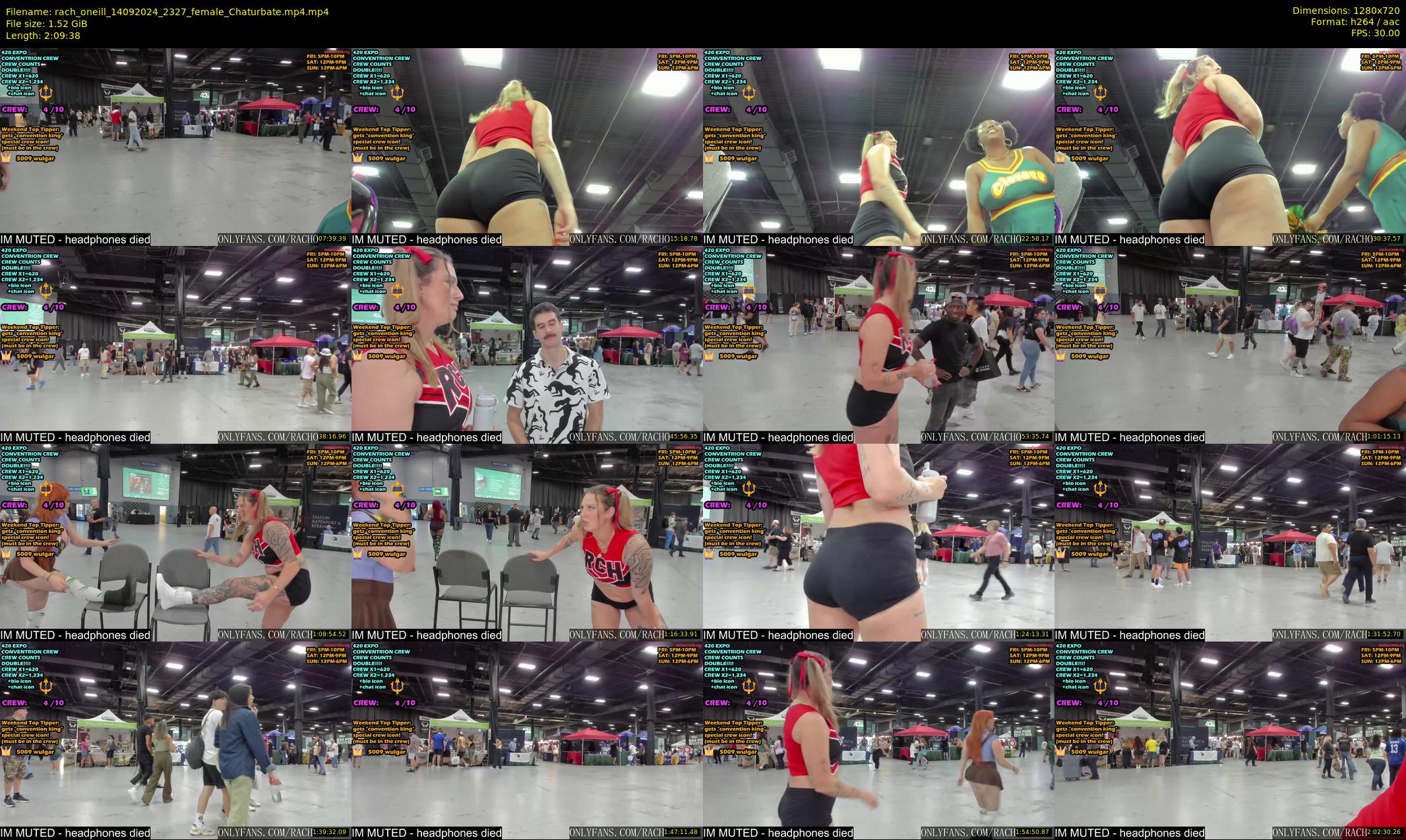 rach_oneill — 130 minute Chaturbate female cam show recording, 720p, Sep 14, 2024