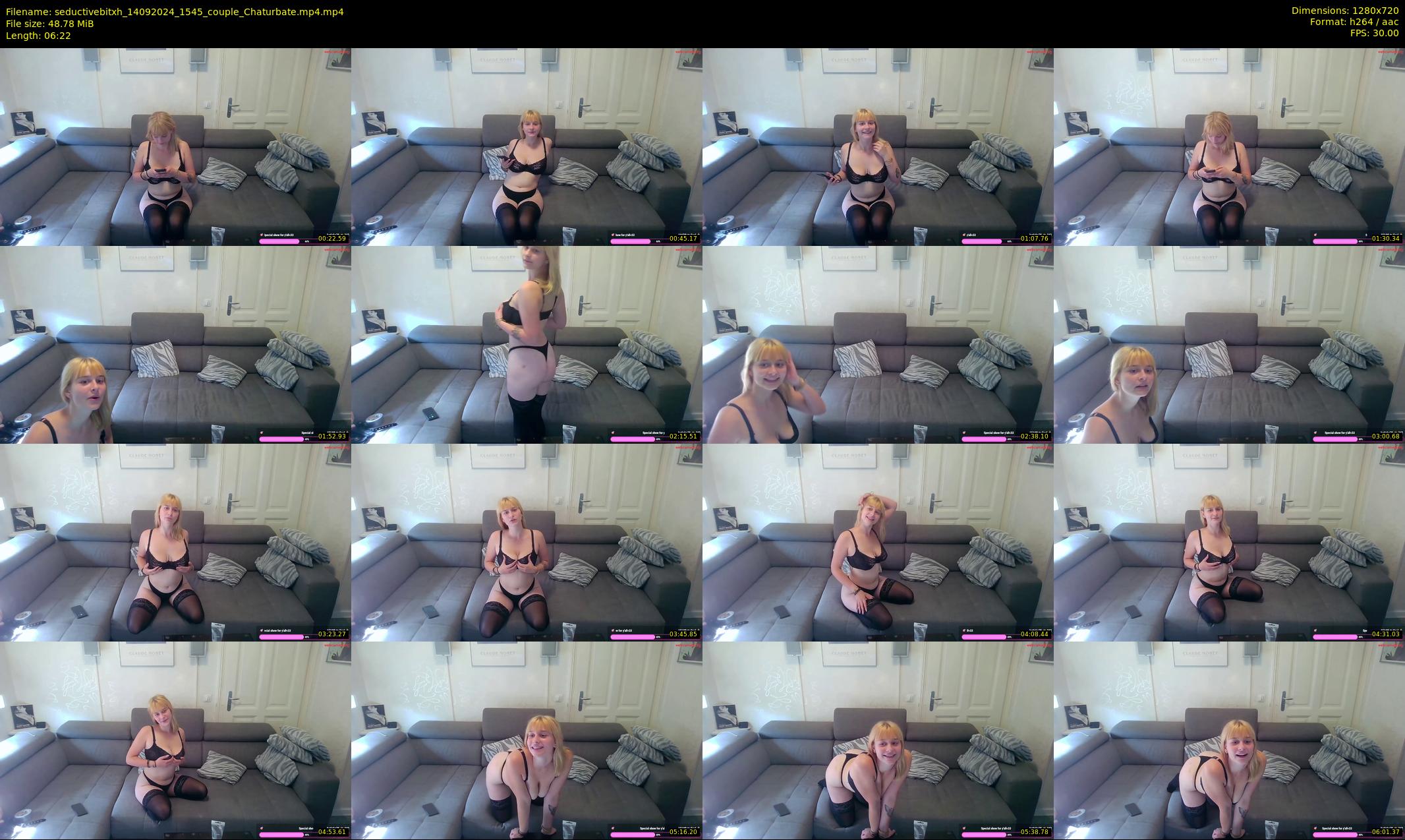 seductivebitxh — 7 minute Chaturbate couple cam show recording, 720p, Sep 14, 2024