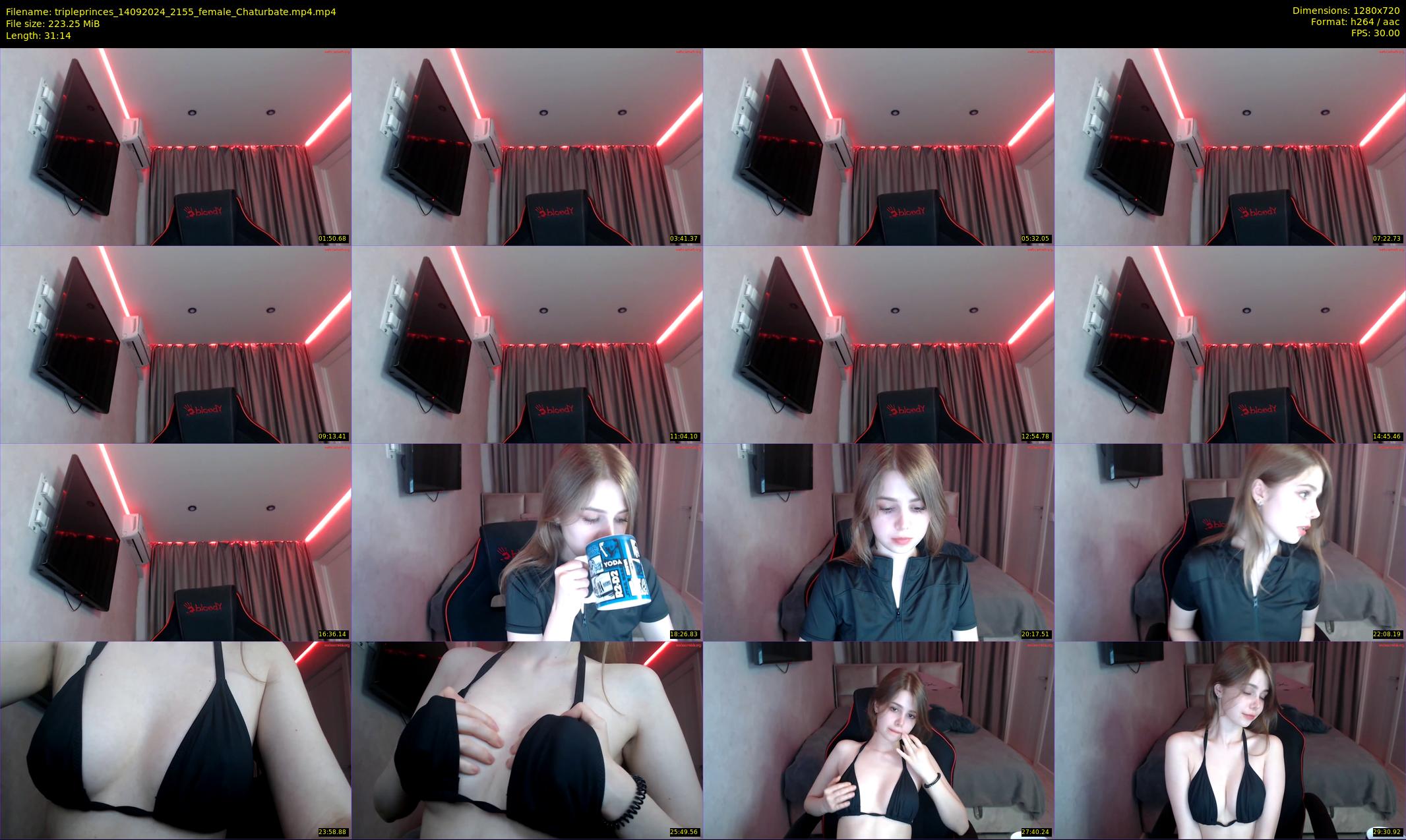 tripleprinces — 32 minute Chaturbate female cam show recording, 720p, Sep 14, 2024