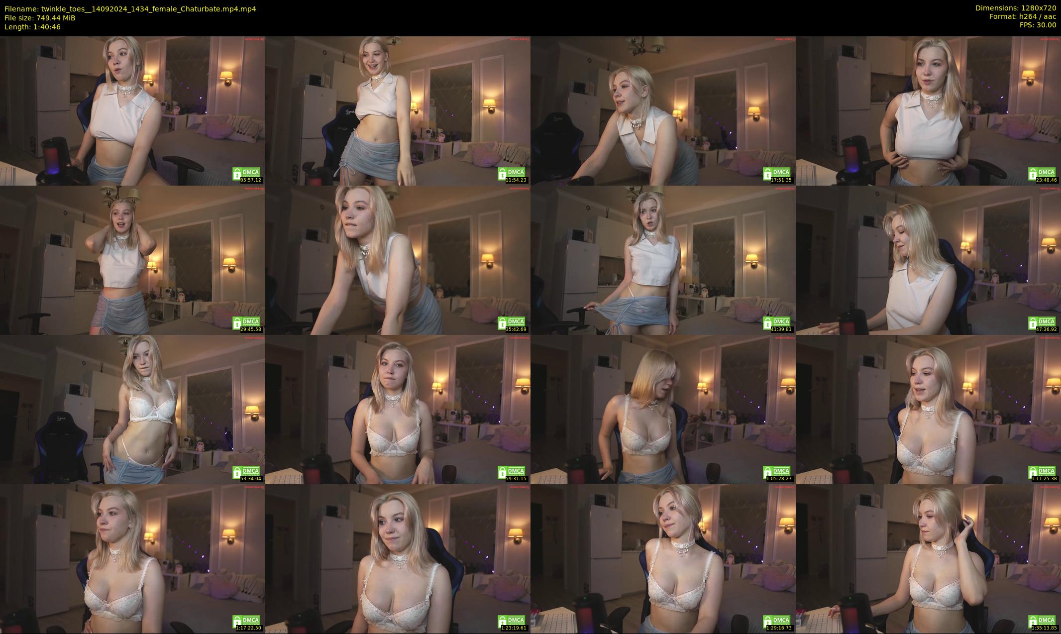 twinkle_toes_ — 101 minute Chaturbate female cam show recording, 720p, Sep 14, 2024