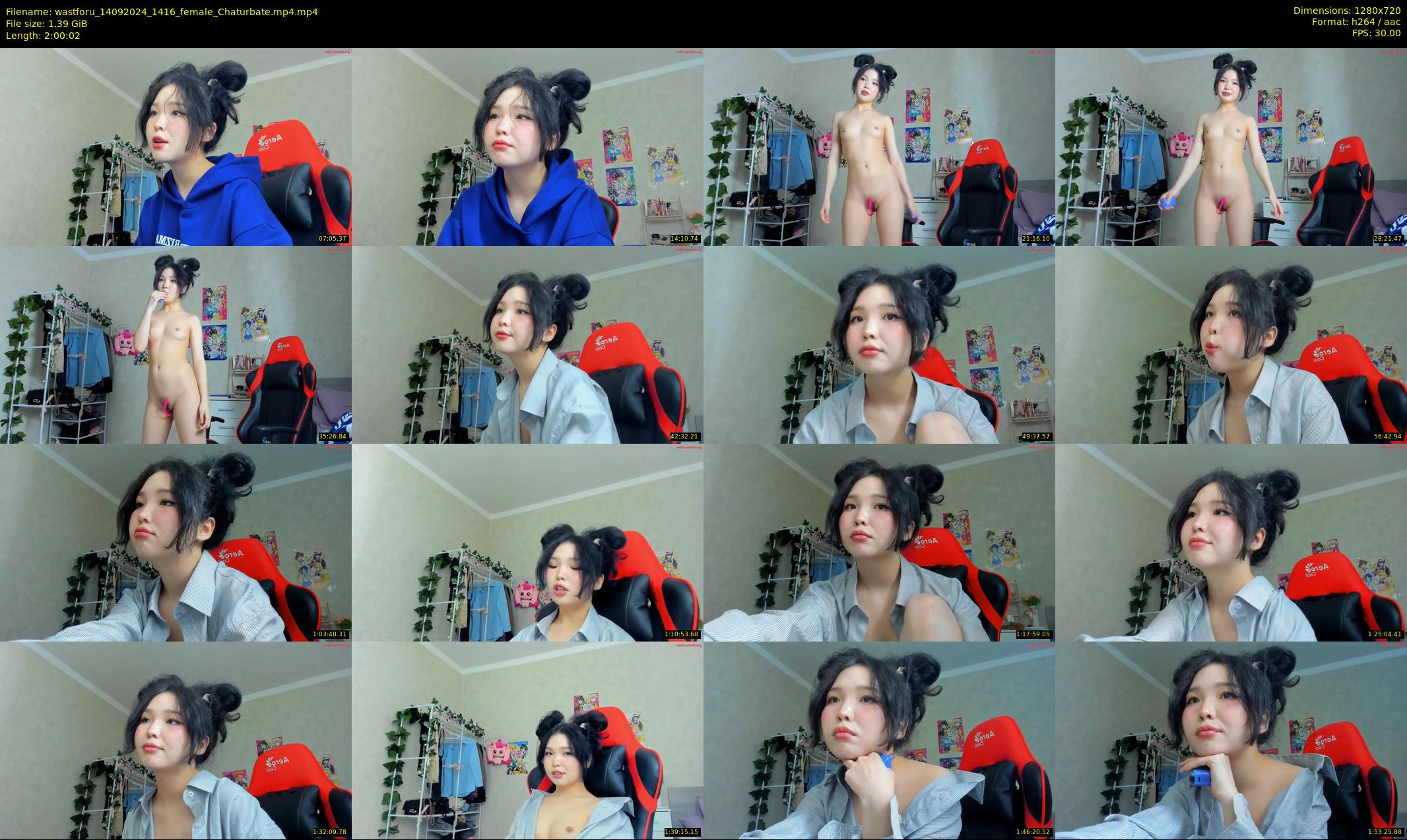 wastforu — 121 minute Chaturbate female cam show recording, 720p, Sep 14, 2024