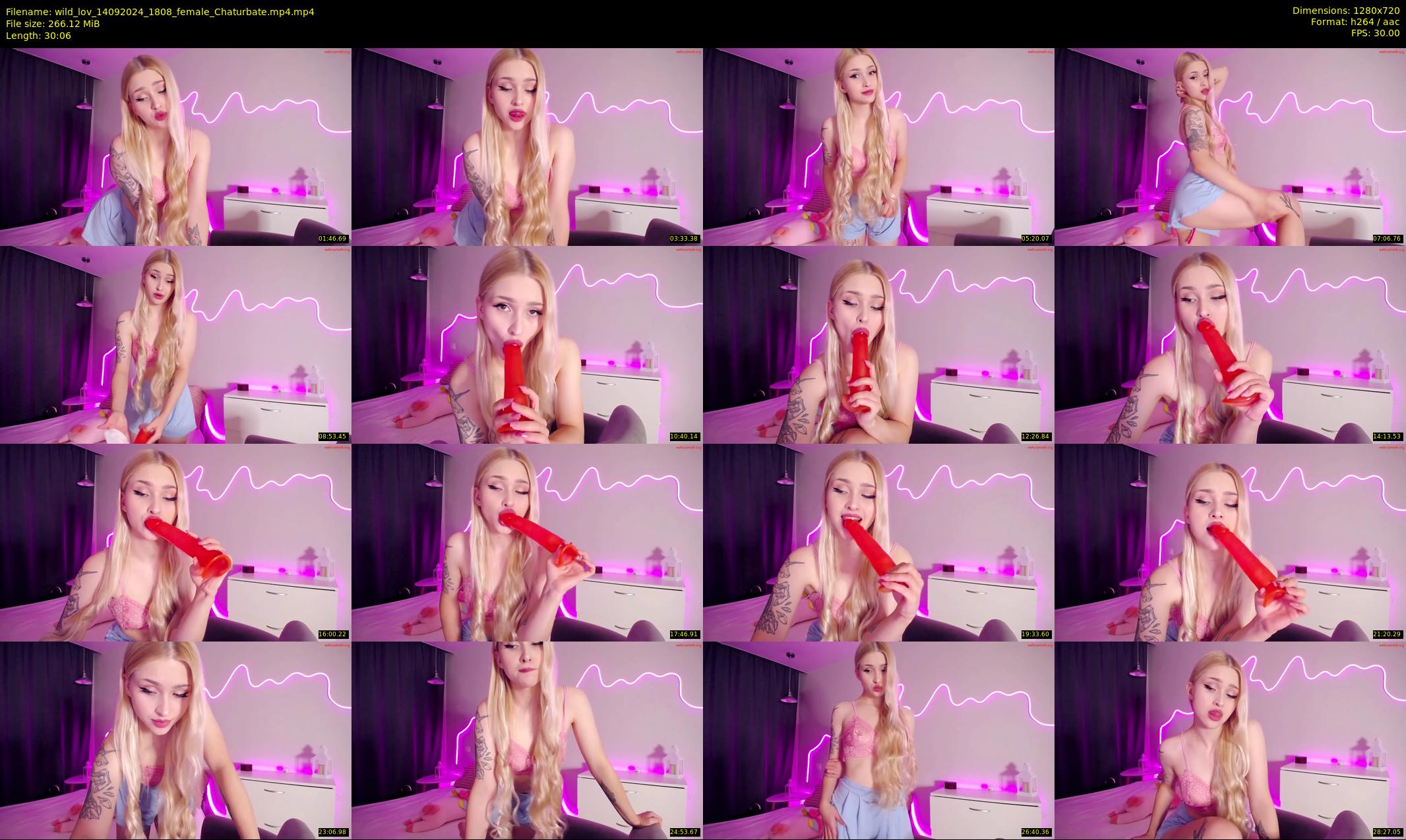 wild_lov — 31 minute Chaturbate female cam show recording, 720p, Sep 14, 2024
