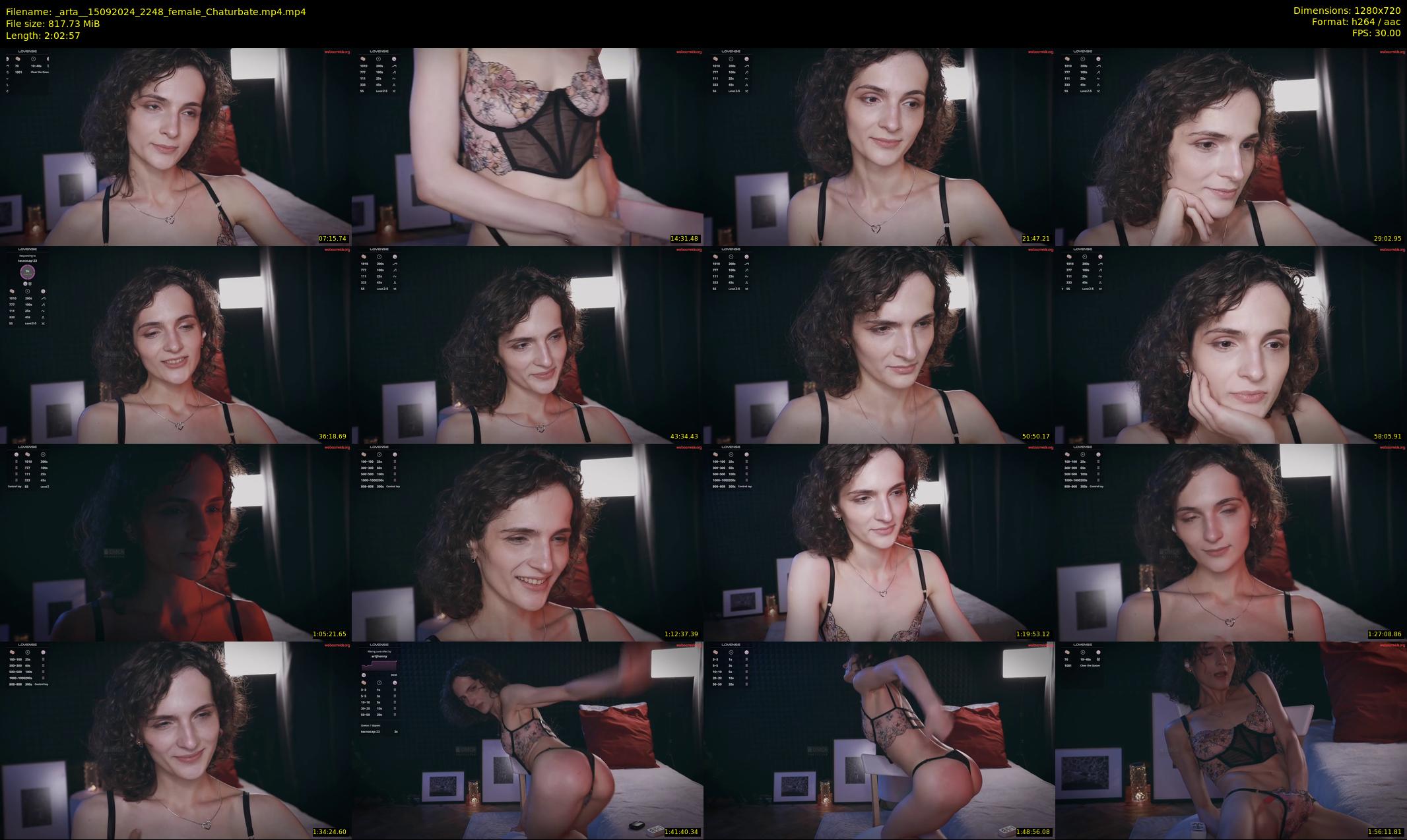 _arta_ — 123 minute Chaturbate female cam show recording, 720p, Sep 15, 2024