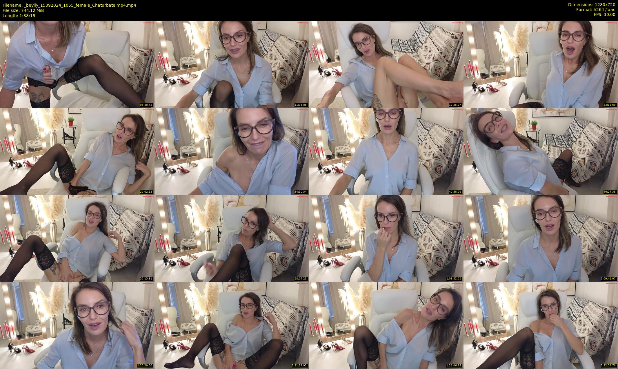 _beylly — 99 minute Chaturbate female cam show recording, 720p, Sep 15, 2024