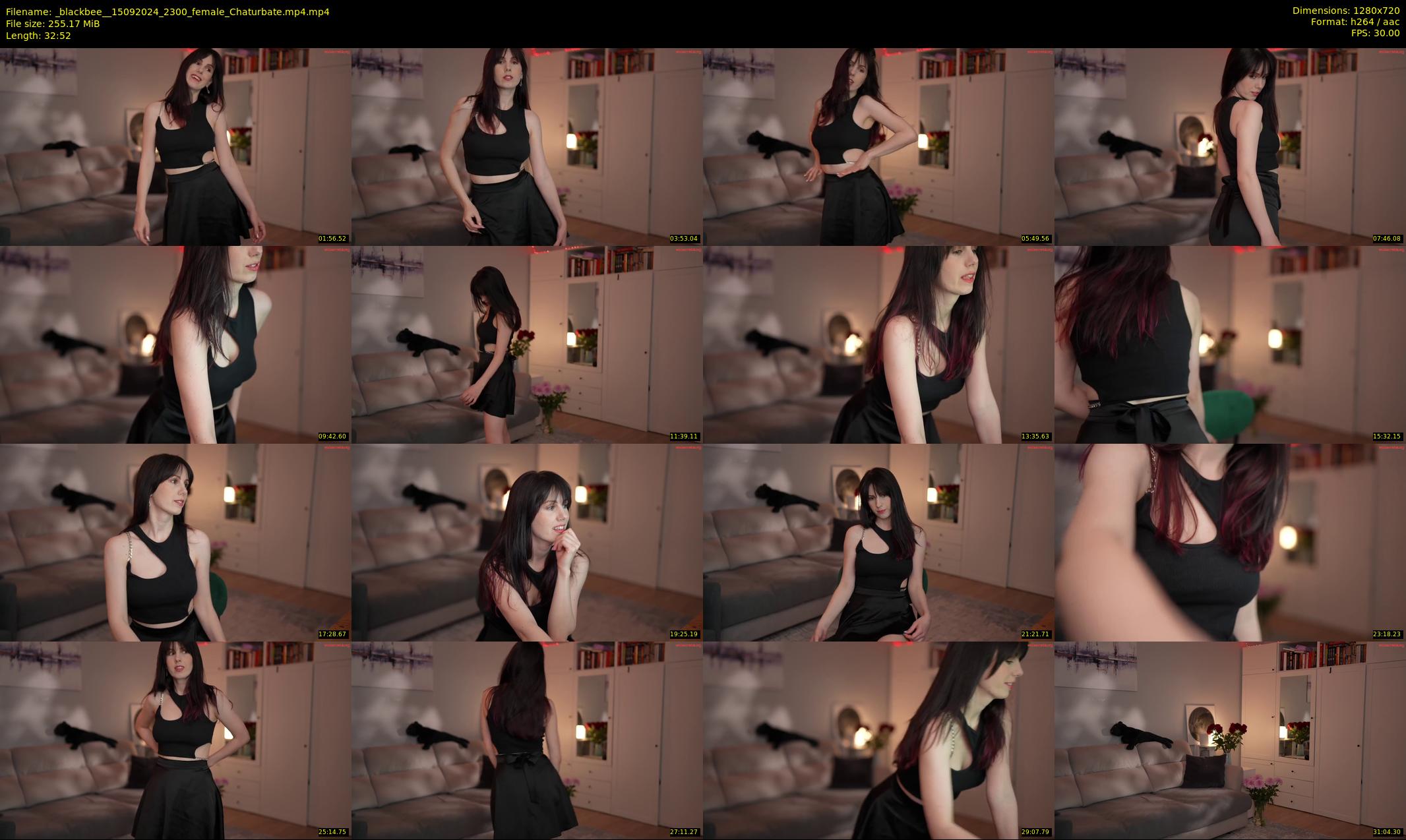 _blackbee_ — 33 minute Chaturbate female cam show recording, 720p, Sep 15, 2024