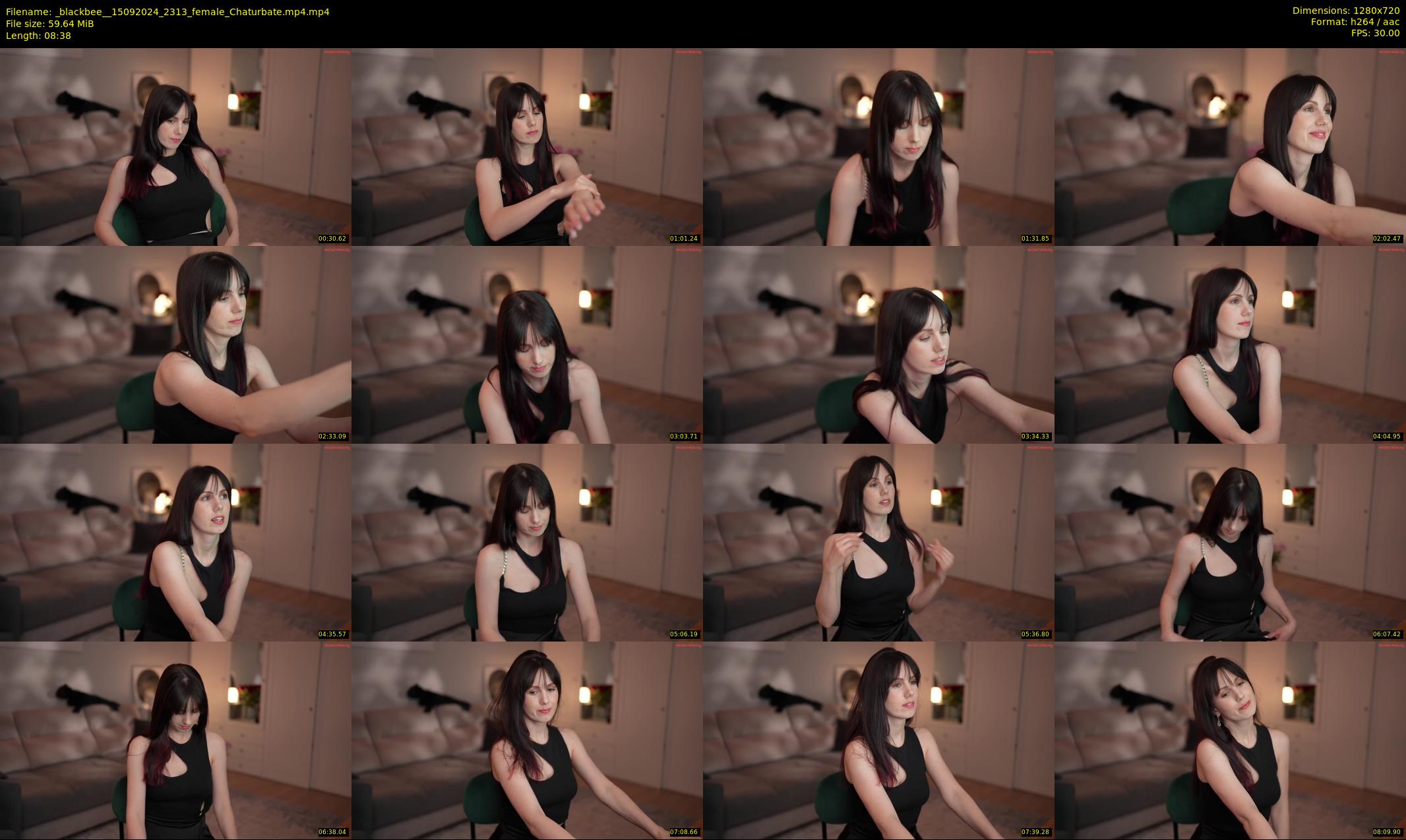 _blackbee_ — 9 minute Chaturbate female cam show recording, 720p, Sep 15, 2024