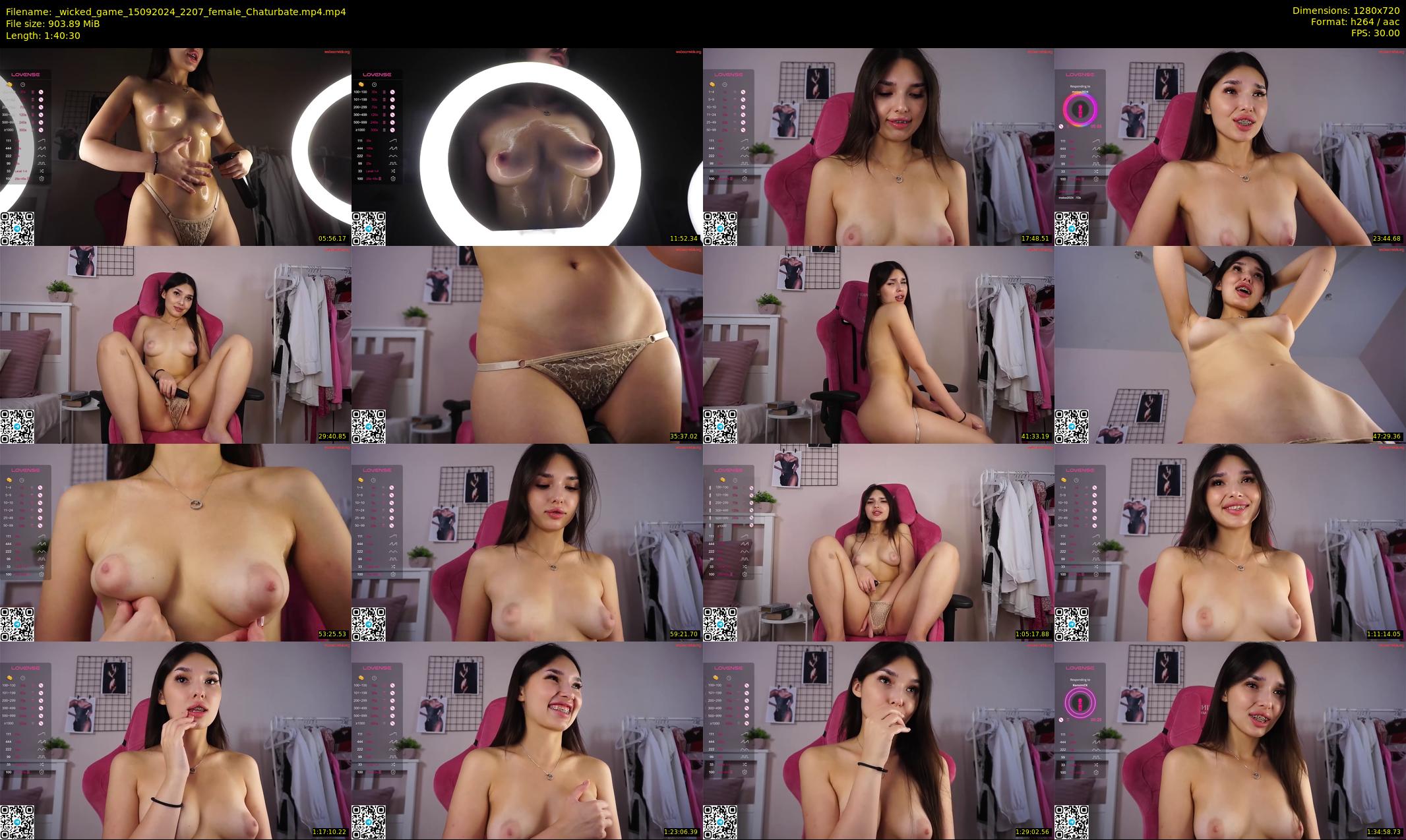 _wicked_game — 101 minute Chaturbate female cam show recording, 720p, Sep 15, 2024