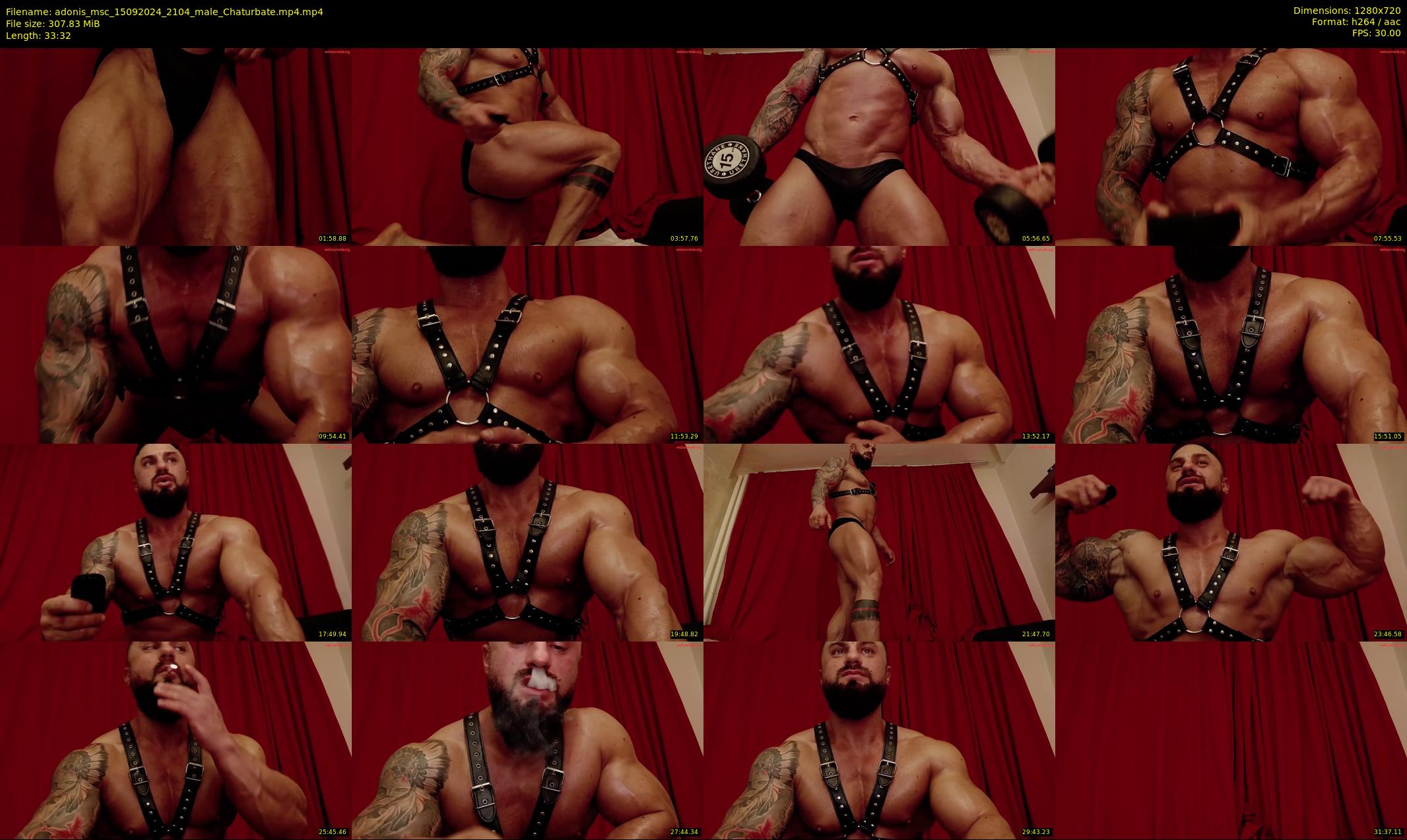 adonis_msc — 34 minute Chaturbate male cam show recording, 720p, Sep 15, 2024