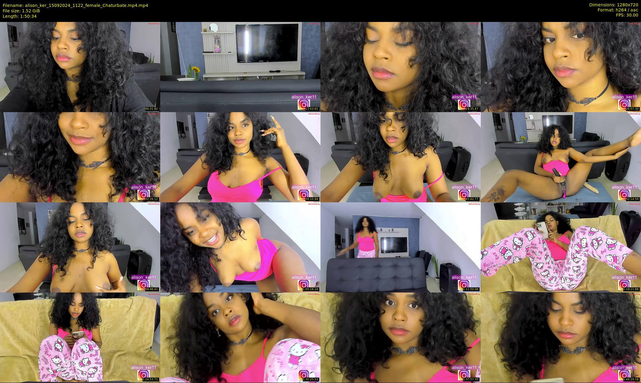 alison_ker — 111 minute Chaturbate female cam show recording, 720p, Sep 15, 2024