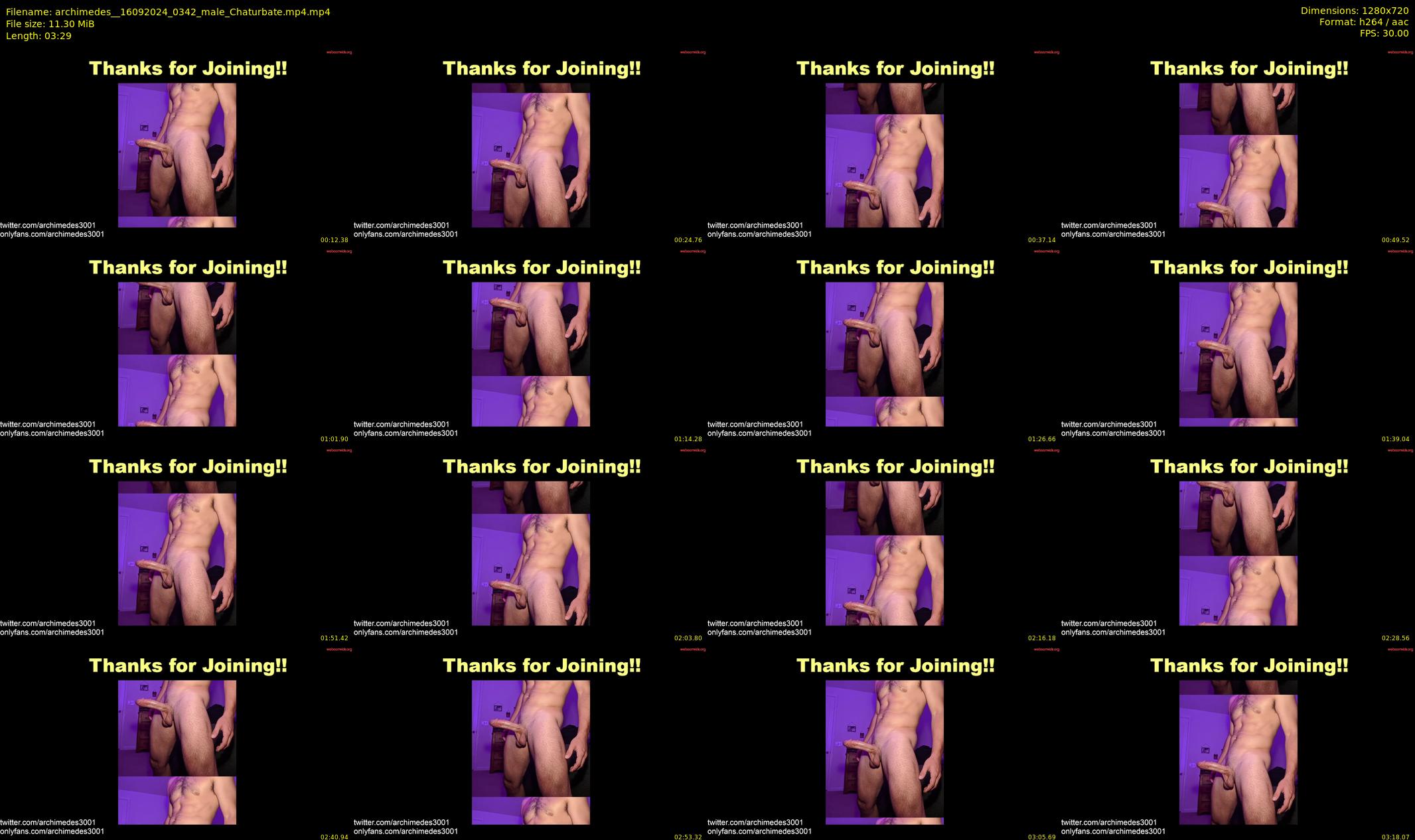 archimedes_ — 4 minute Chaturbate male cam show recording, 720p, Sep 16, 2024