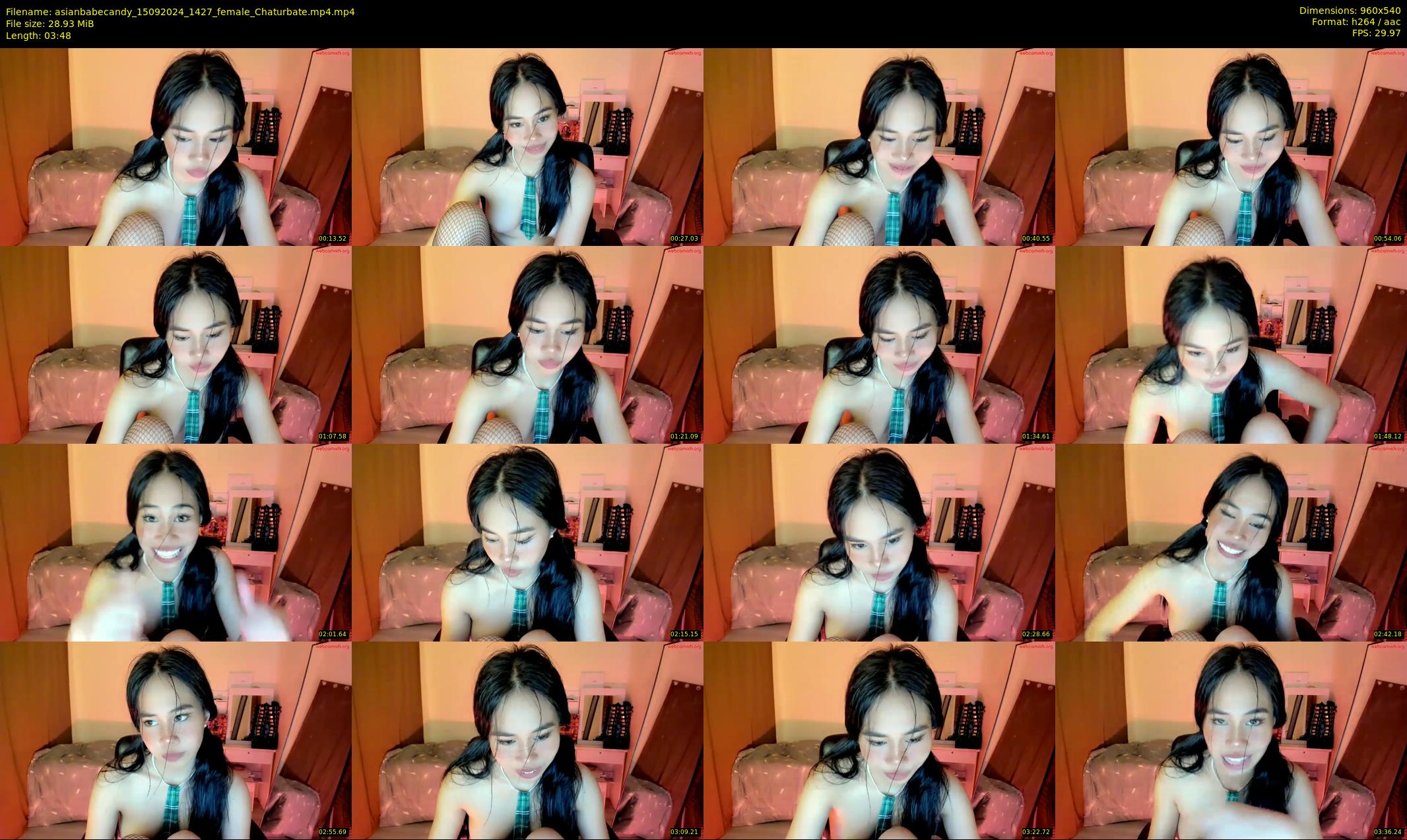 asianbabecandy — 4 minute Chaturbate female cam show recording, 480p, Sep 15, 2024