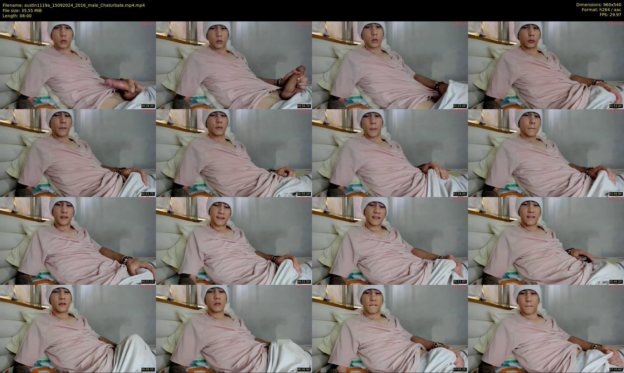 austin1119a — 8 minute Chaturbate male cam show recording, 480p, Sep 15, 2024