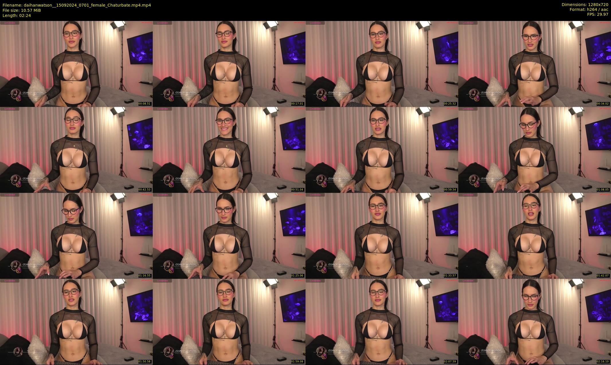 daihanwatson_ — 3 minute Chaturbate female cam show recording, 720p, Sep 15, 2024