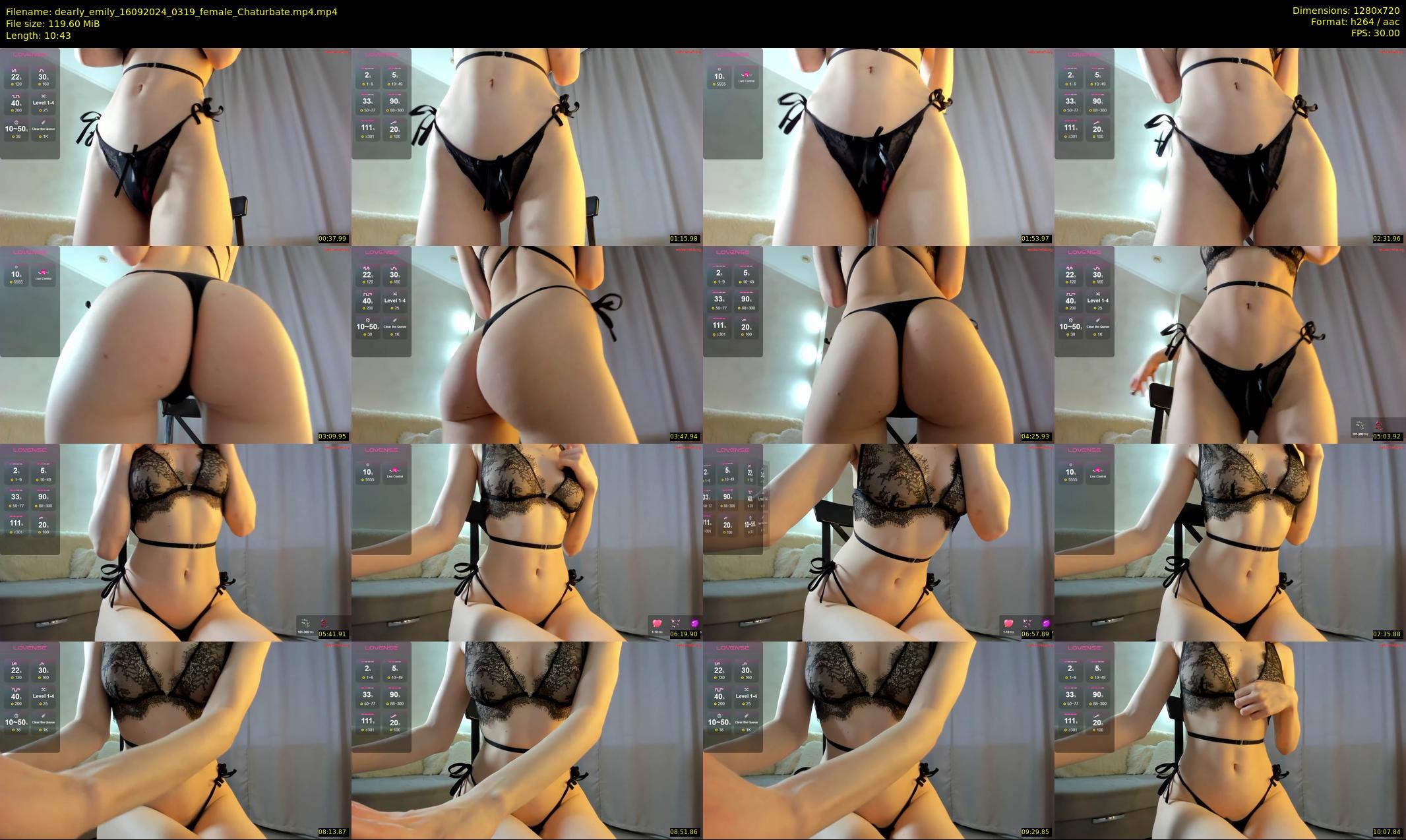 dearly_emily — 11 minute Chaturbate female cam show recording, 720p, Sep 16, 2024