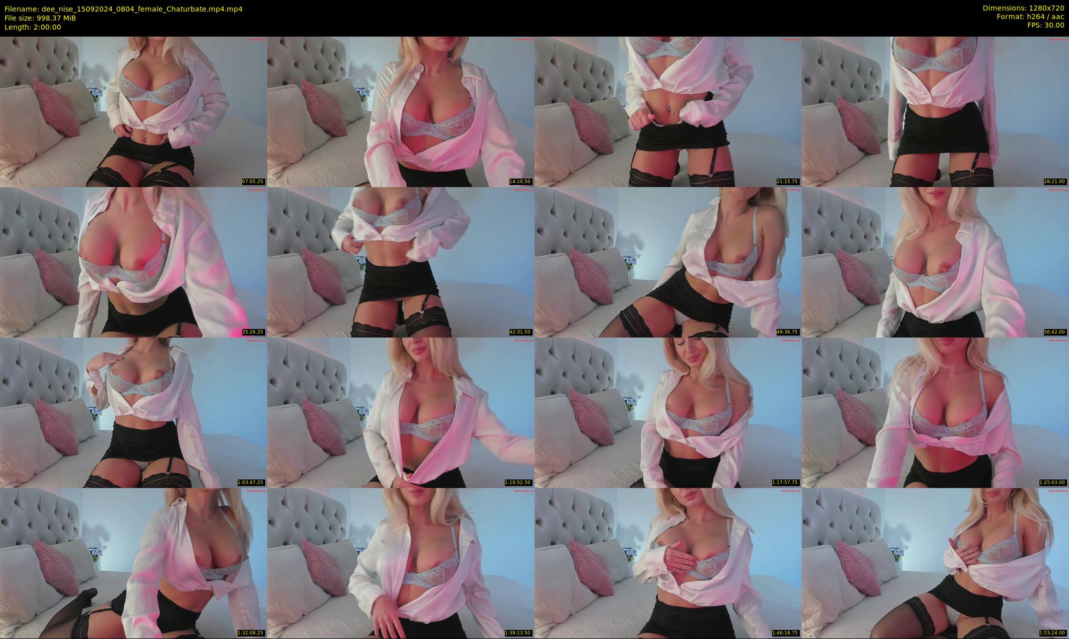 dee_nise — 120 minute Chaturbate female cam show recording, 720p, Sep 15, 2024