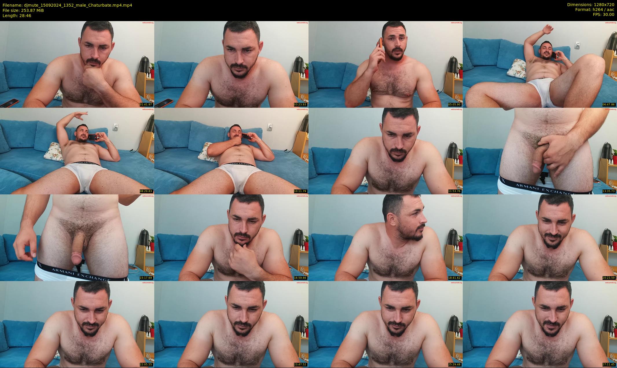 djmute — 29 minute Chaturbate male cam show recording, 720p, Sep 15, 2024
