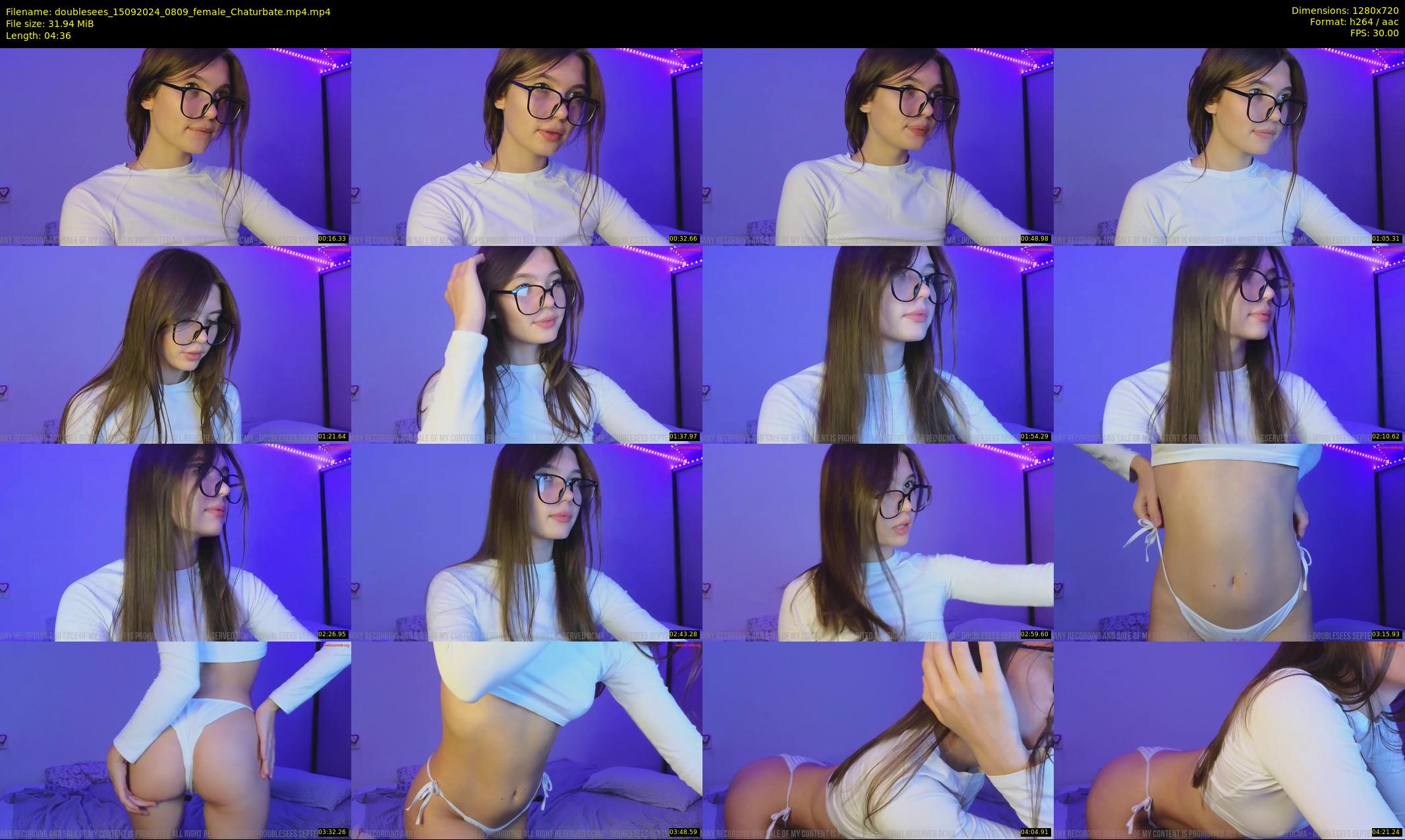 doublesees — 5 minute Chaturbate couple cam show recording, 720p, Sep 15, 2024