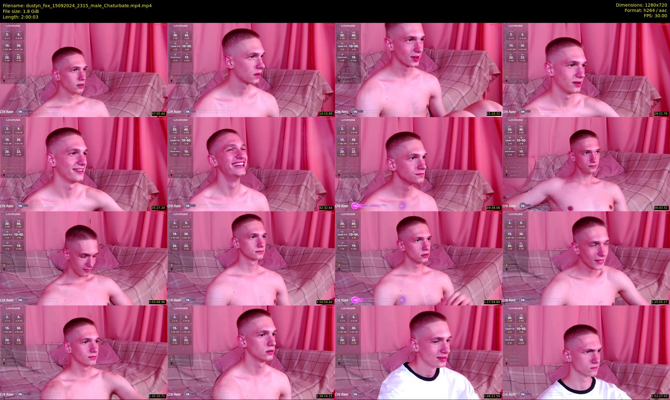 dustyn_fox — 121 minute Chaturbate male cam show recording, 720p, Sep 15, 2024