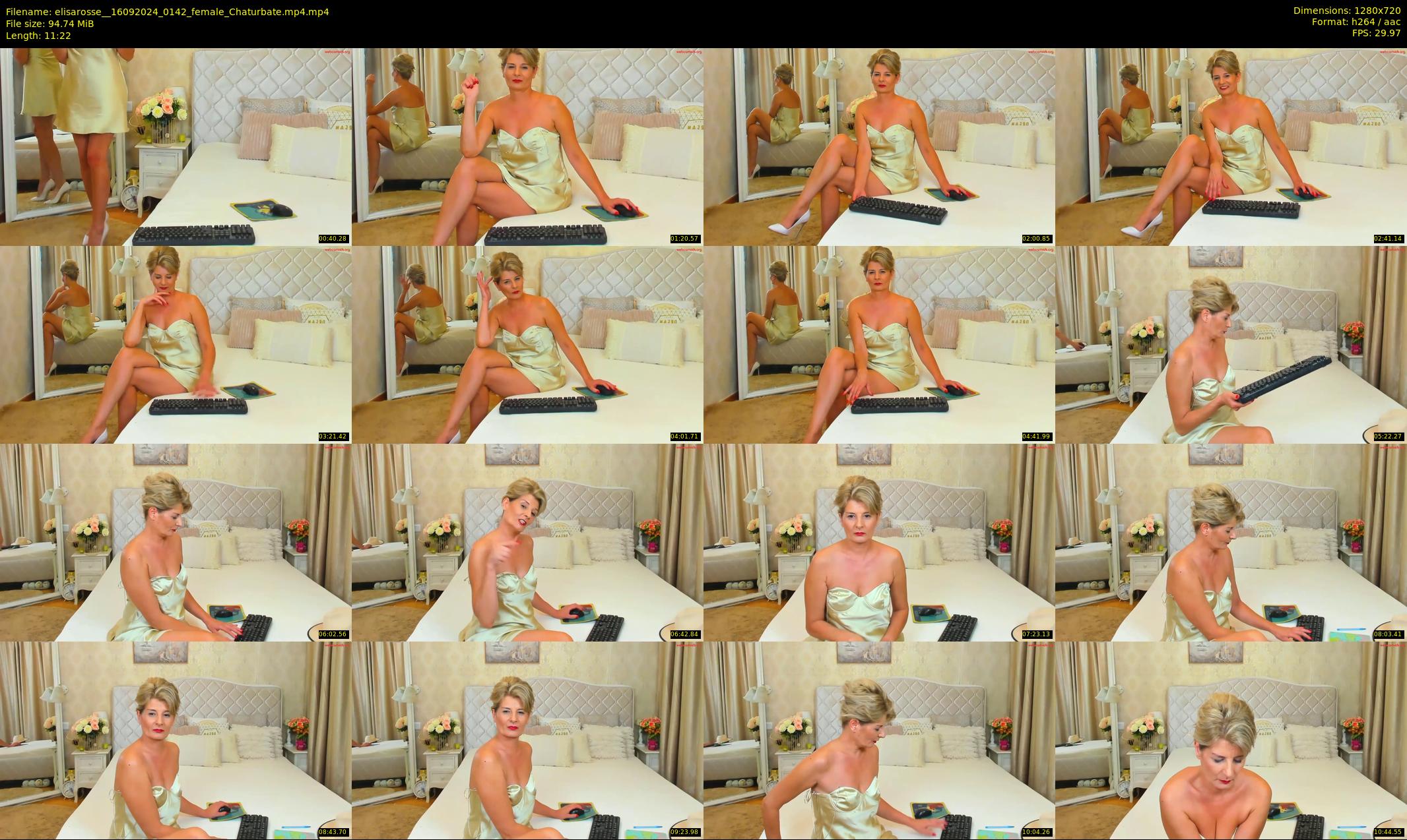 elisarosse_ — 12 minute Chaturbate female cam show recording, 720p, Sep 16, 2024