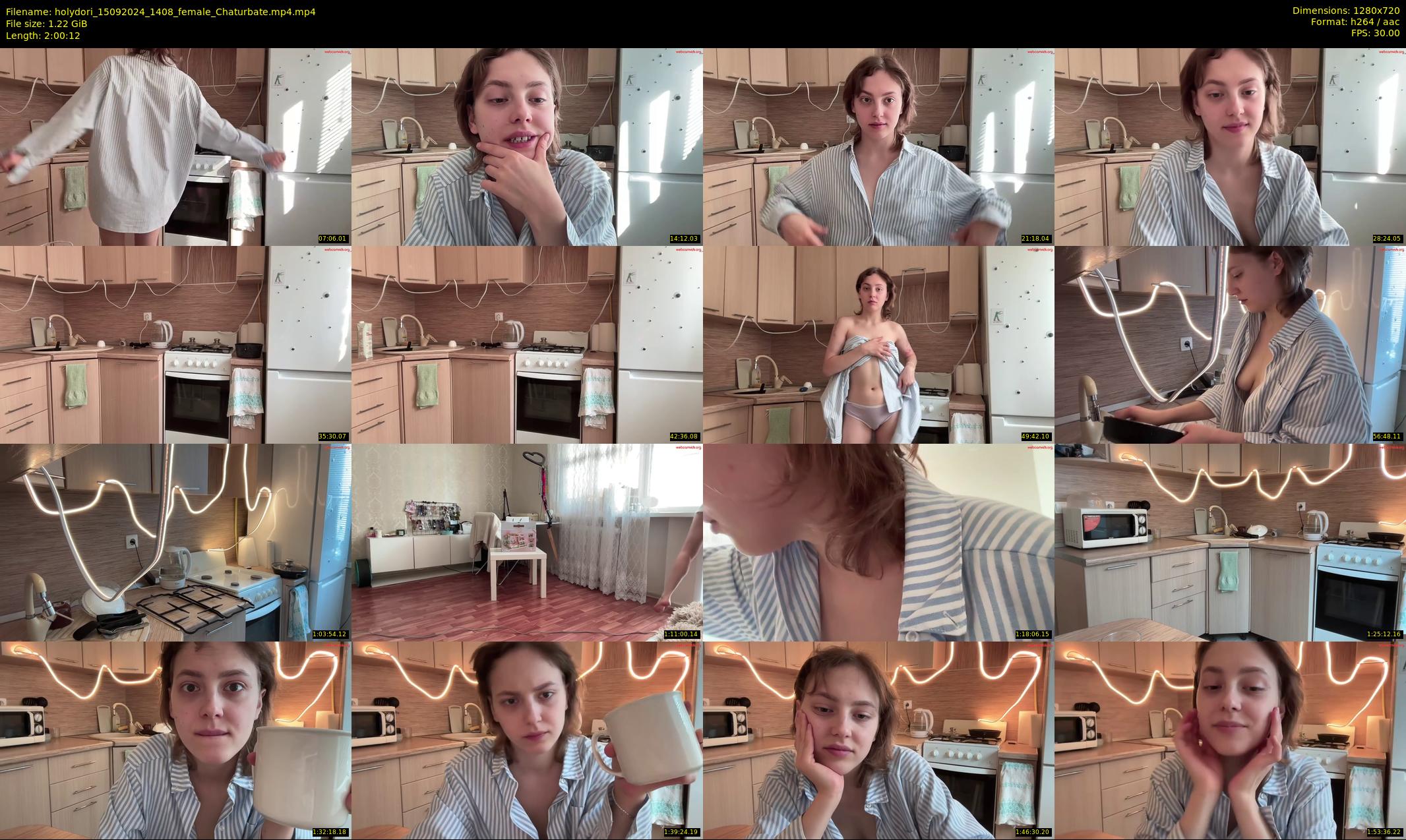 holydori — 121 minute Chaturbate female cam show recording, 720p, Sep 15, 2024