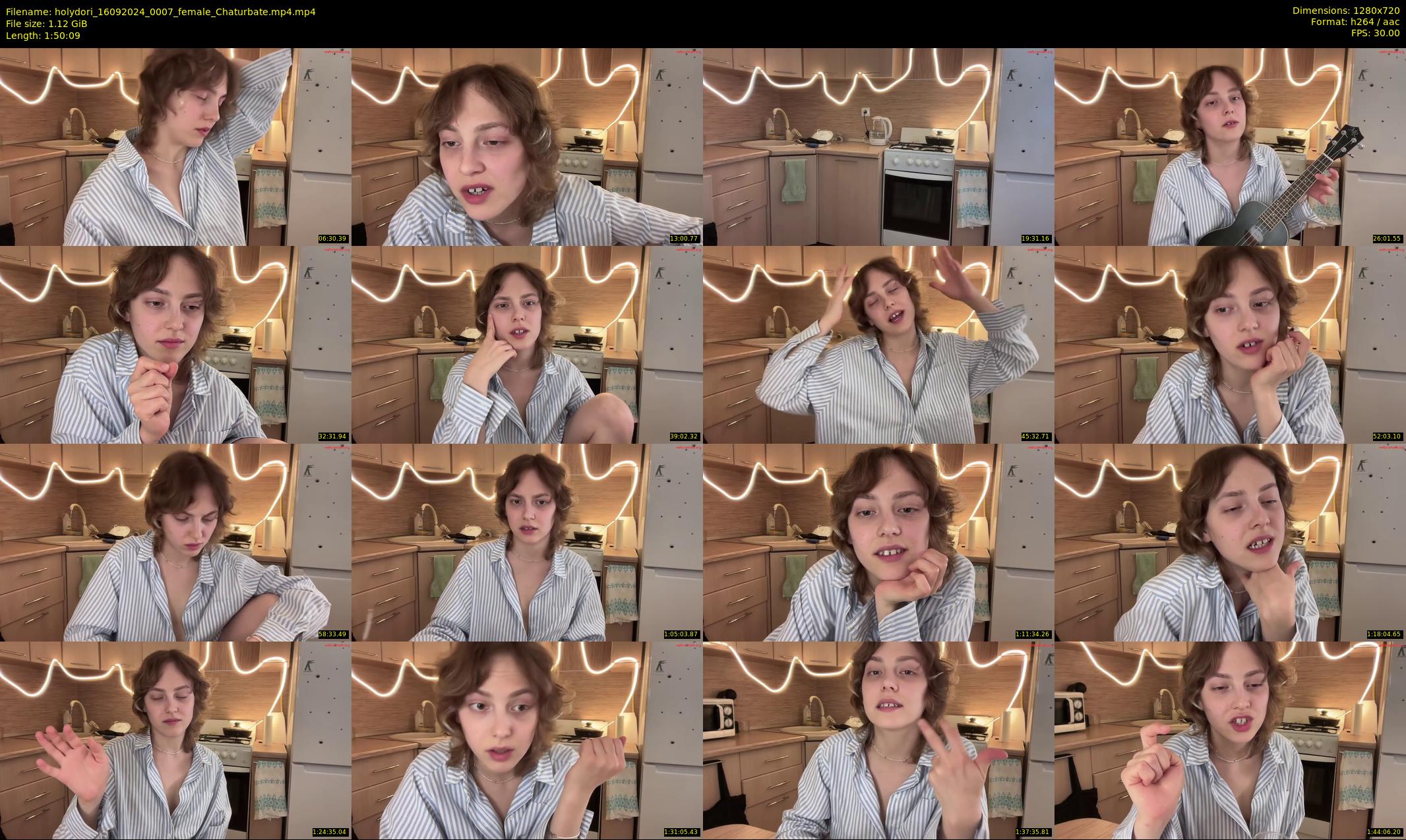 holydori — 111 minute Chaturbate female cam show recording, 720p, Sep 16, 2024