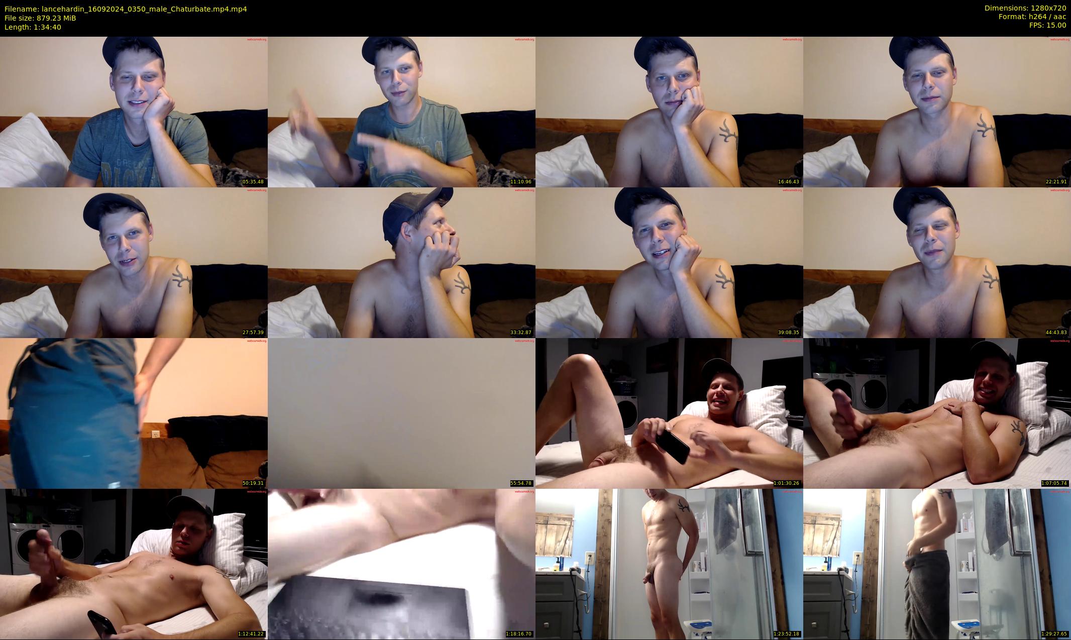 lancehardin — 95 minute Chaturbate male cam show recording, 720p, Sep 16, 2024