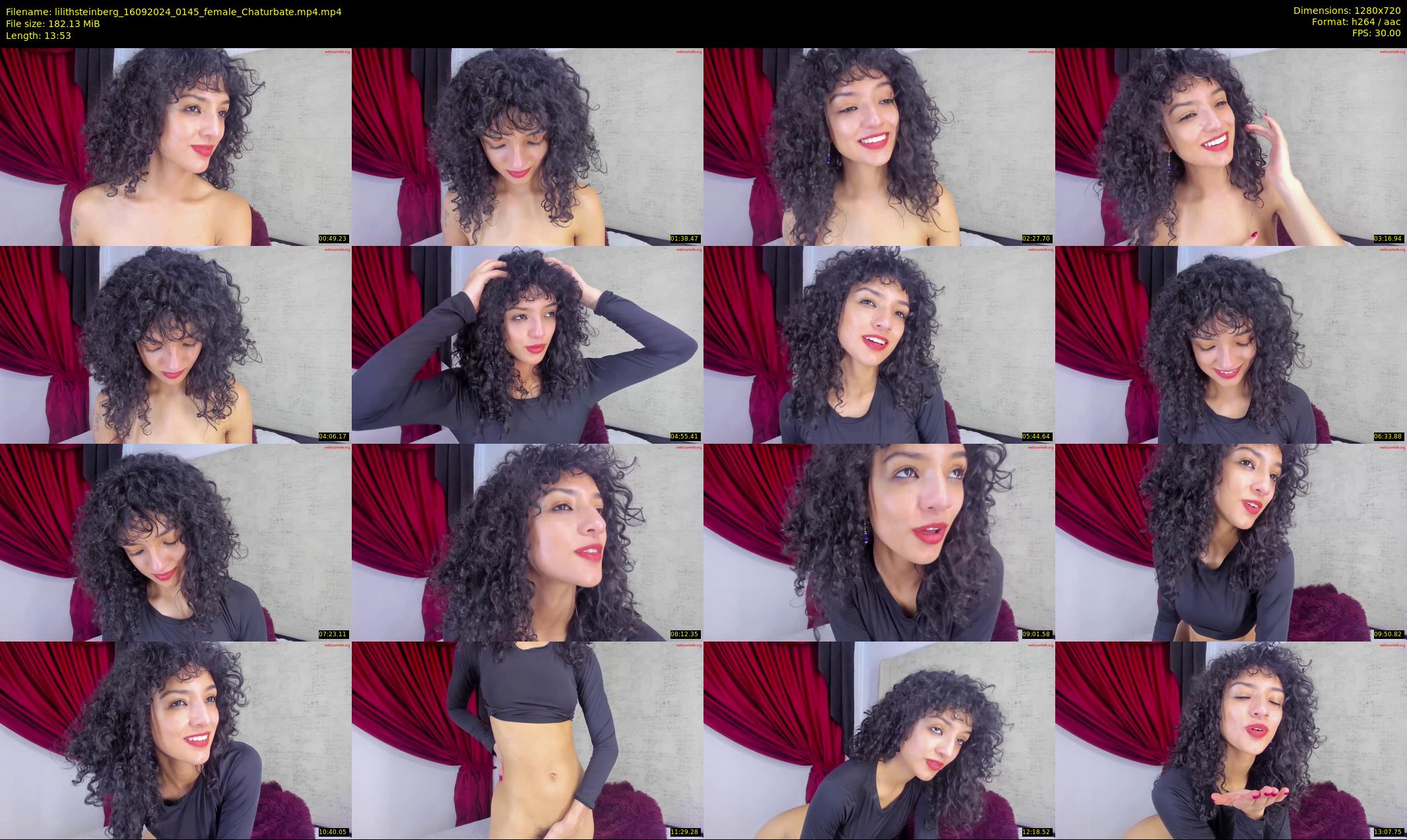 lilithsteinberg — 14 minute Chaturbate female cam show recording, 720p, Sep 16, 2024