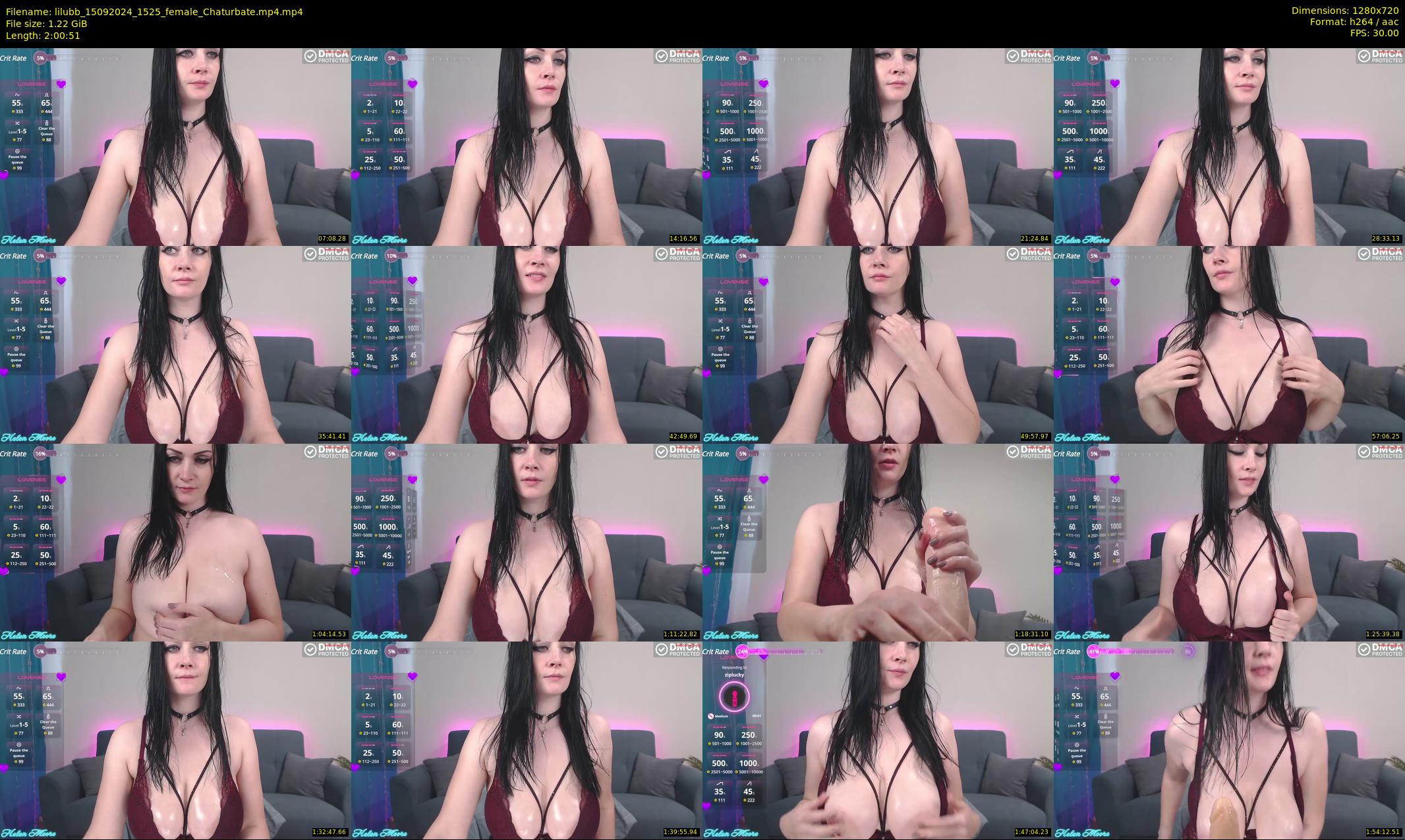 lilubb — 121 minute Chaturbate female cam show recording, 720p, Sep 15, 2024