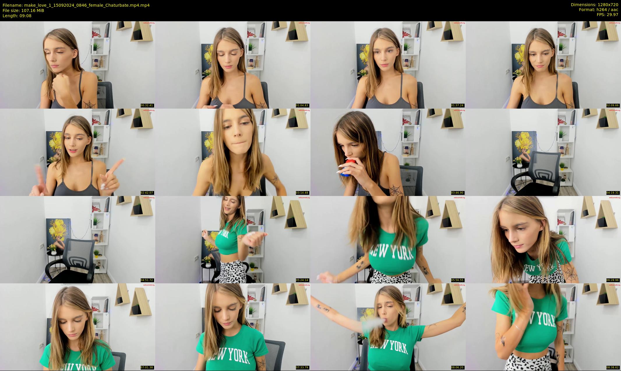 make_love_1 — 10 minute Chaturbate female cam show recording, 720p, Sep 15, 2024