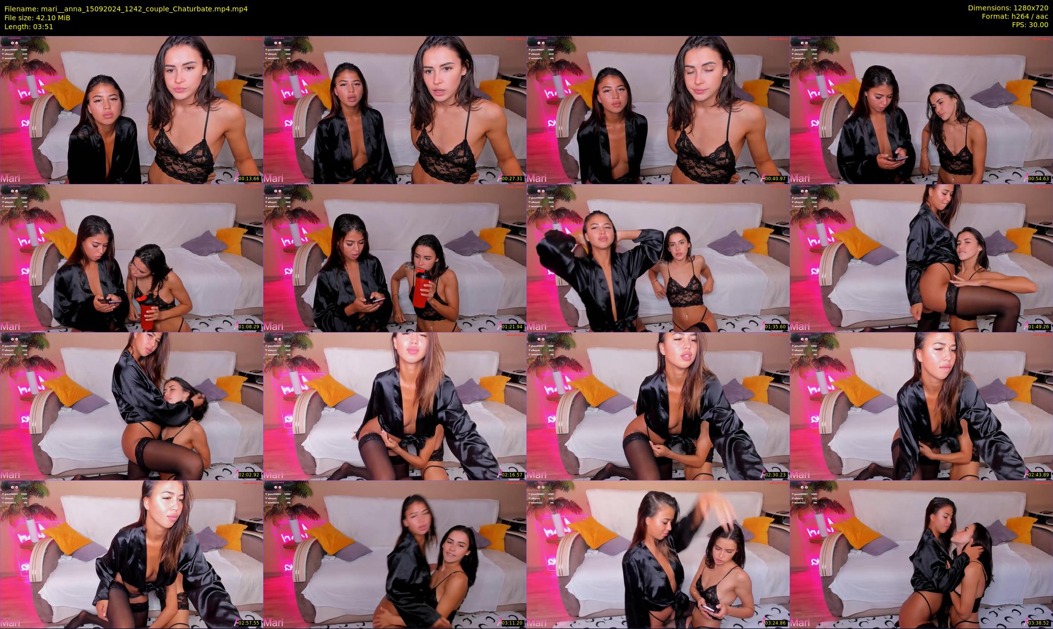 mari__anna — 4 minute Chaturbate couple cam show recording, 720p, Sep 15, 2024