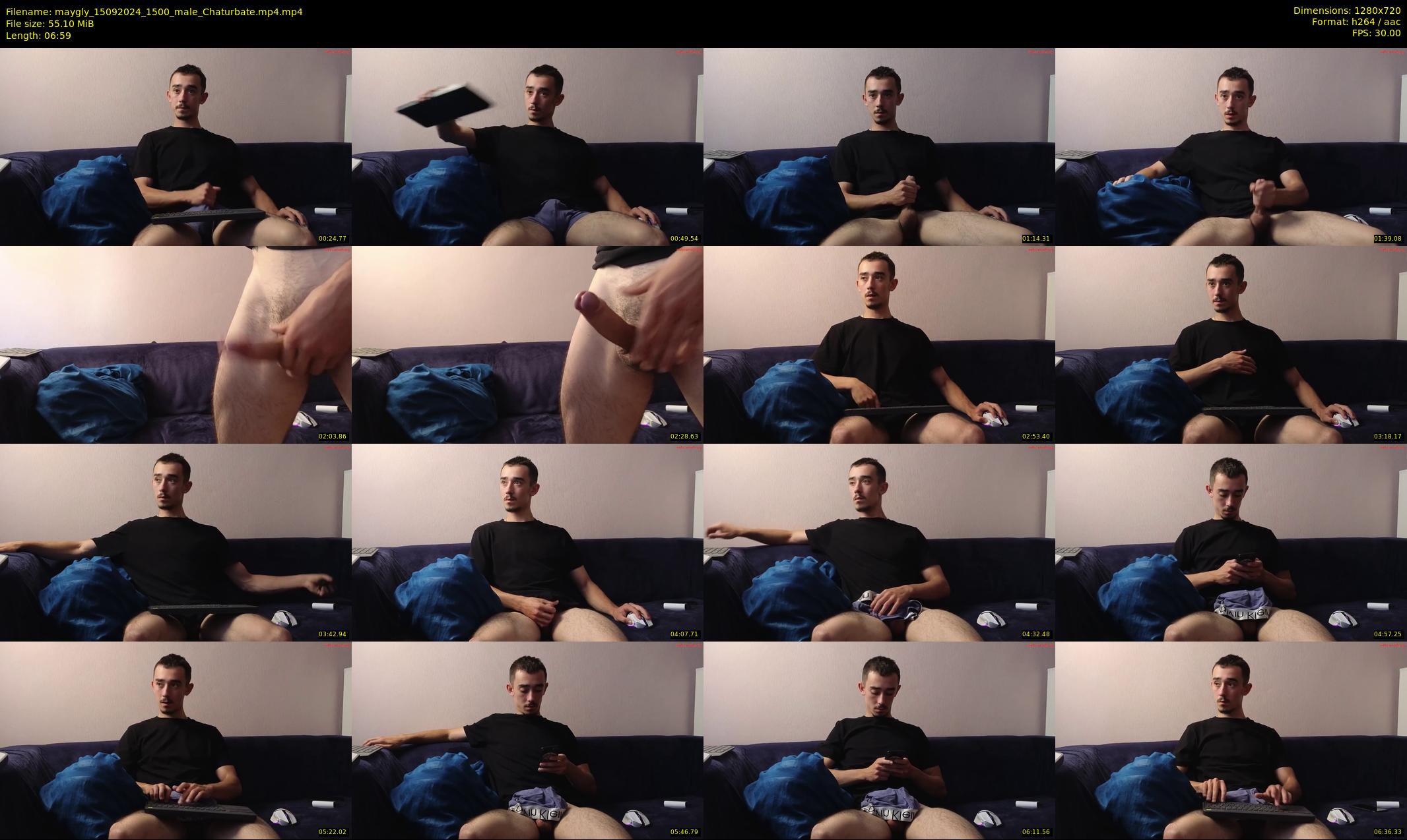 maygly — 7 minute Chaturbate male cam show recording, 720p, Sep 15, 2024