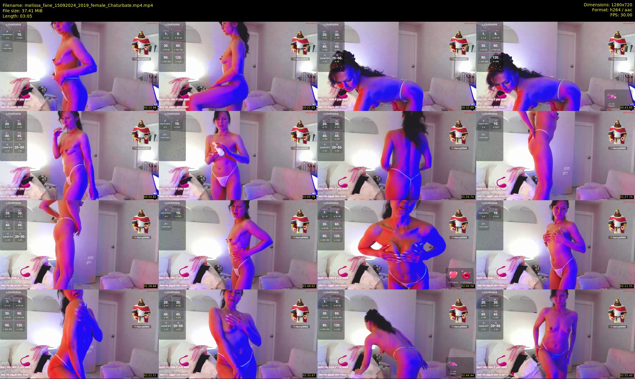 melissa_fane — 4 minute Chaturbate female cam show recording, 720p, Sep 15, 2024