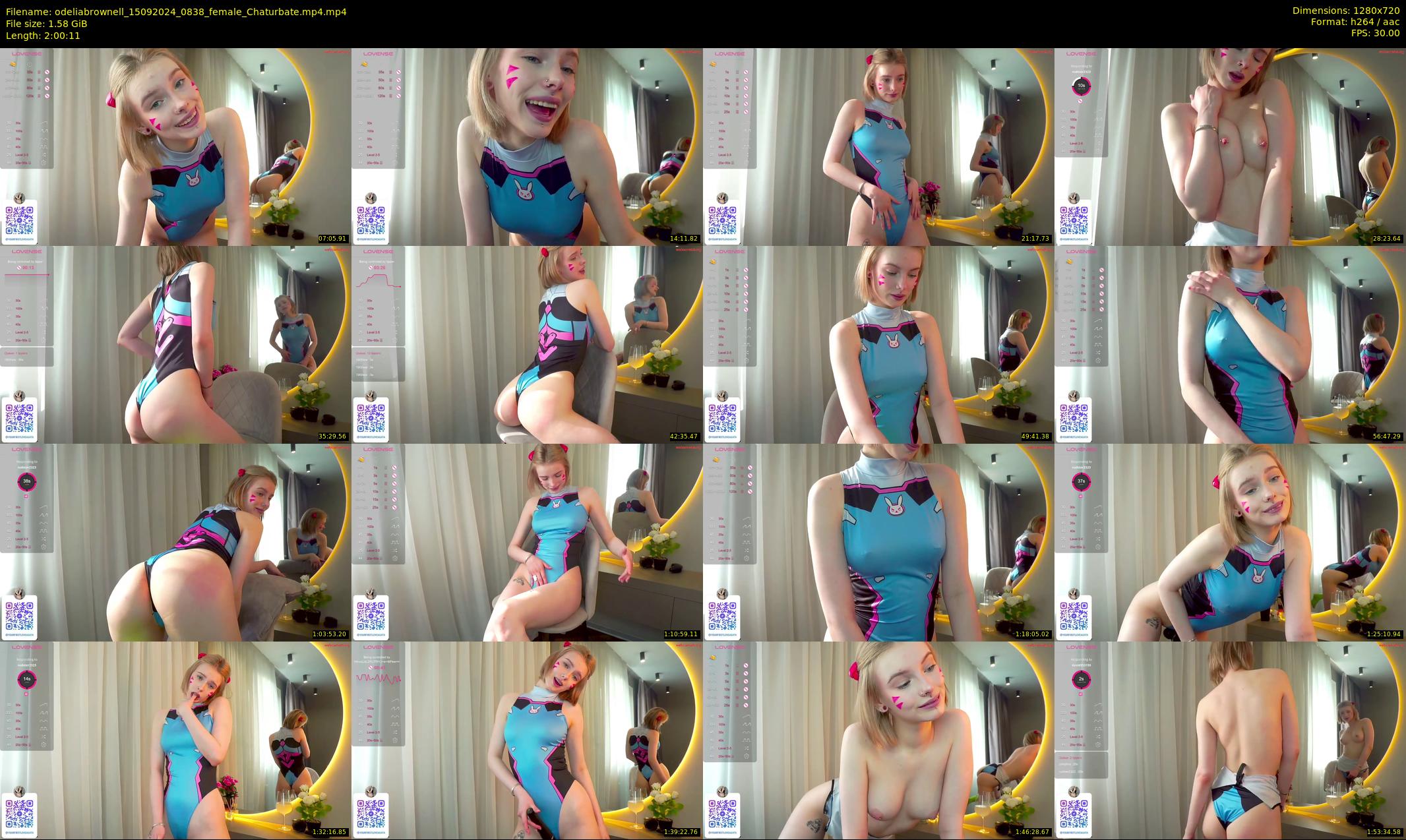 odeliabrownell — 121 minute Chaturbate female cam show recording, 720p, Sep 15, 2024