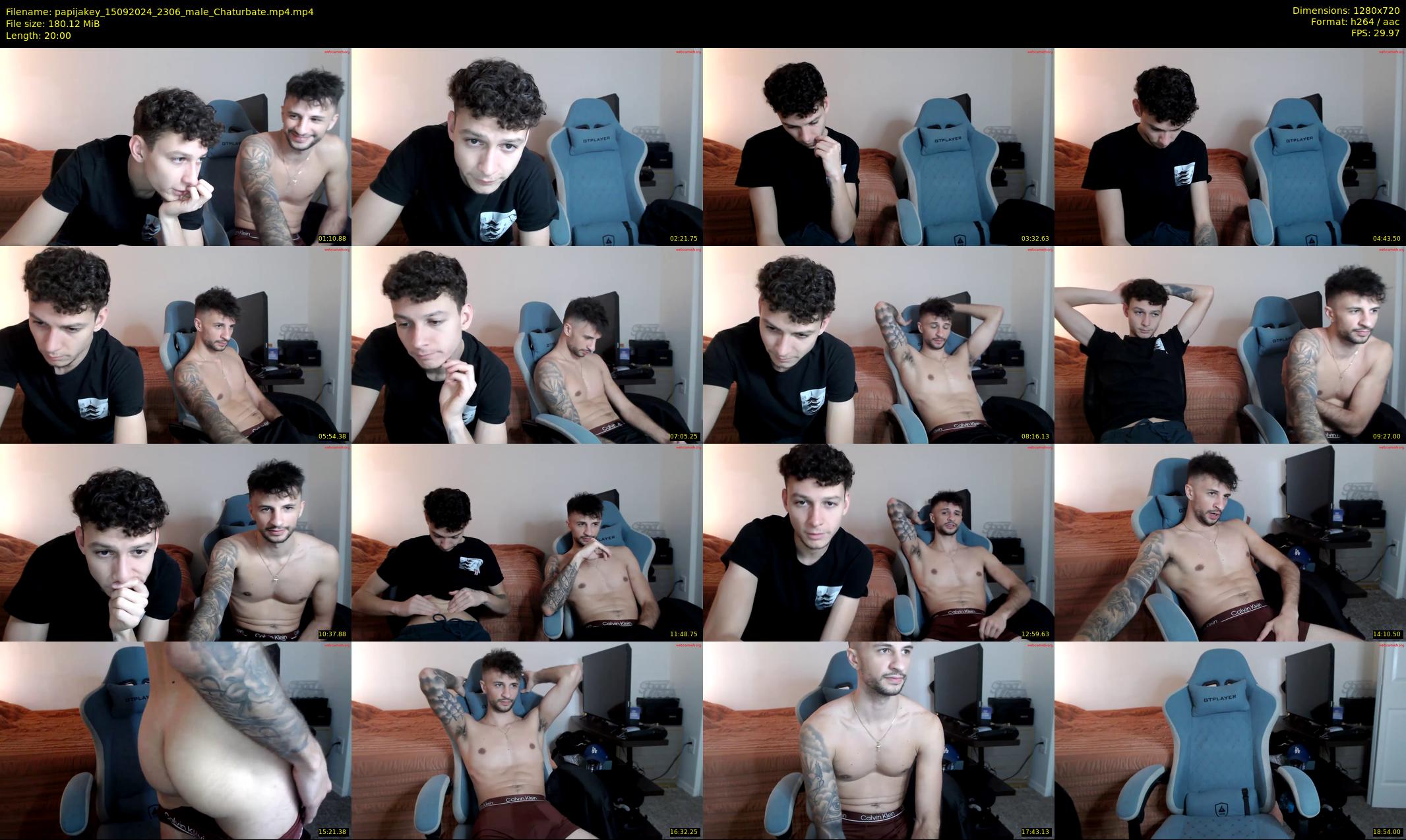 papijakey — 20 minute Chaturbate male cam show recording, 720p, Sep 15, 2024