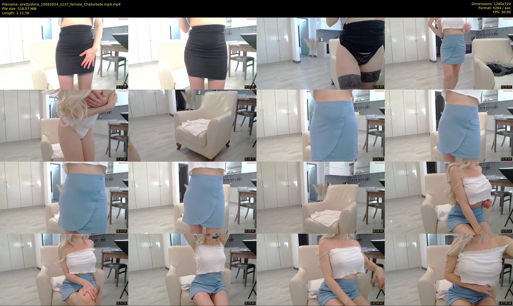 prettyshina — 72 minute Chaturbate female cam show recording, 720p, Sep 15, 2024