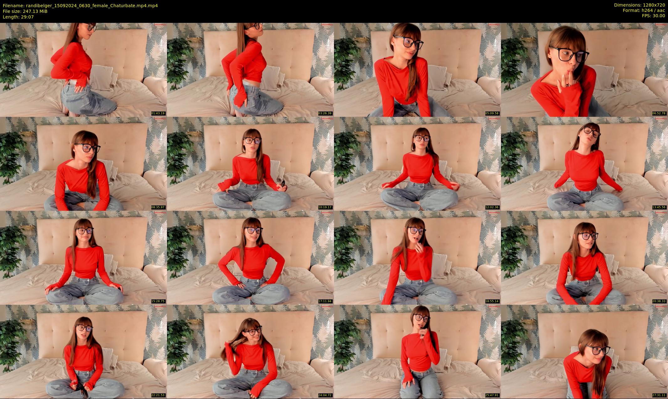 randibelger — 30 minute Chaturbate female cam show recording, 720p, Sep 15, 2024