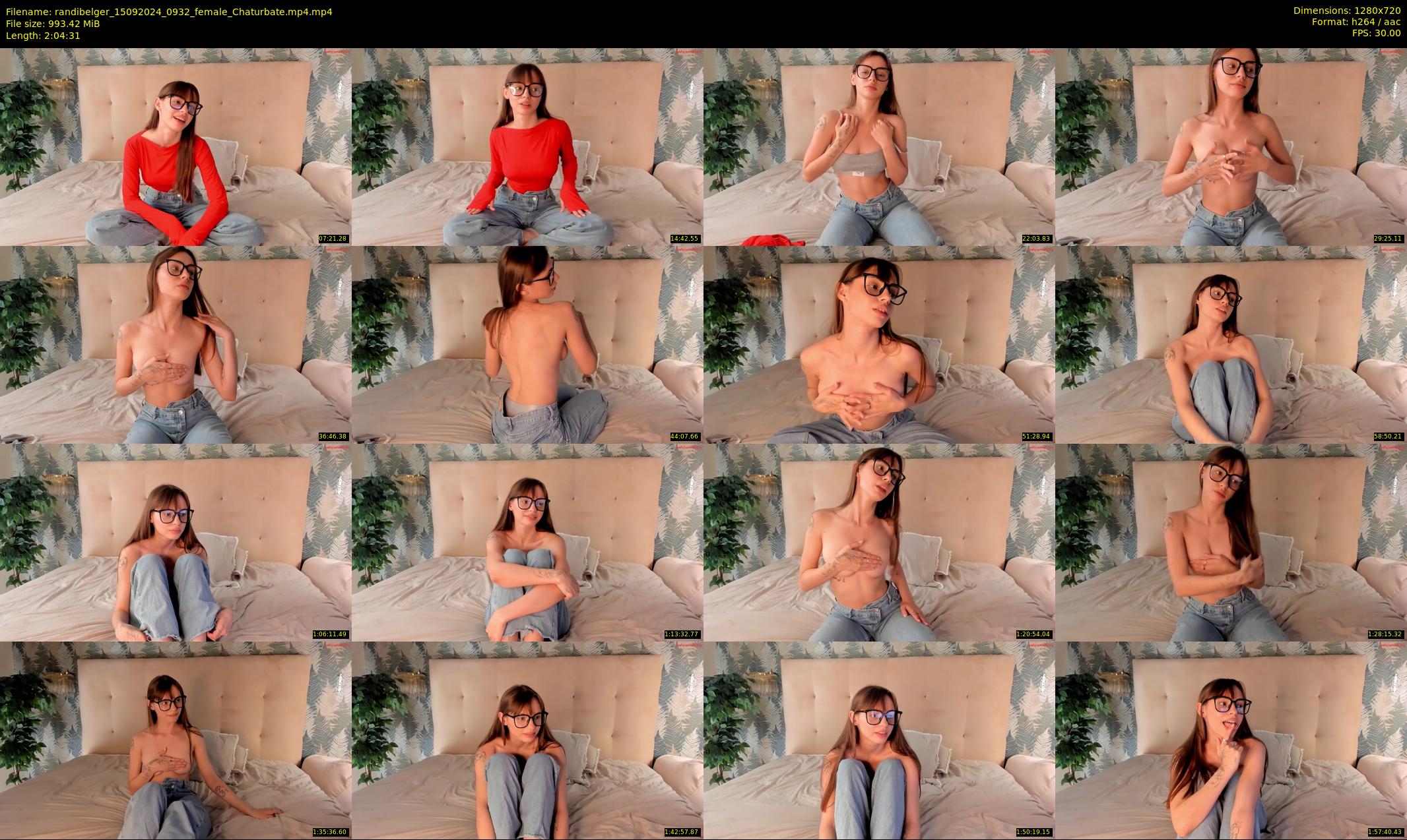 randibelger — 125 minute Chaturbate female cam show recording, 720p, Sep 15, 2024