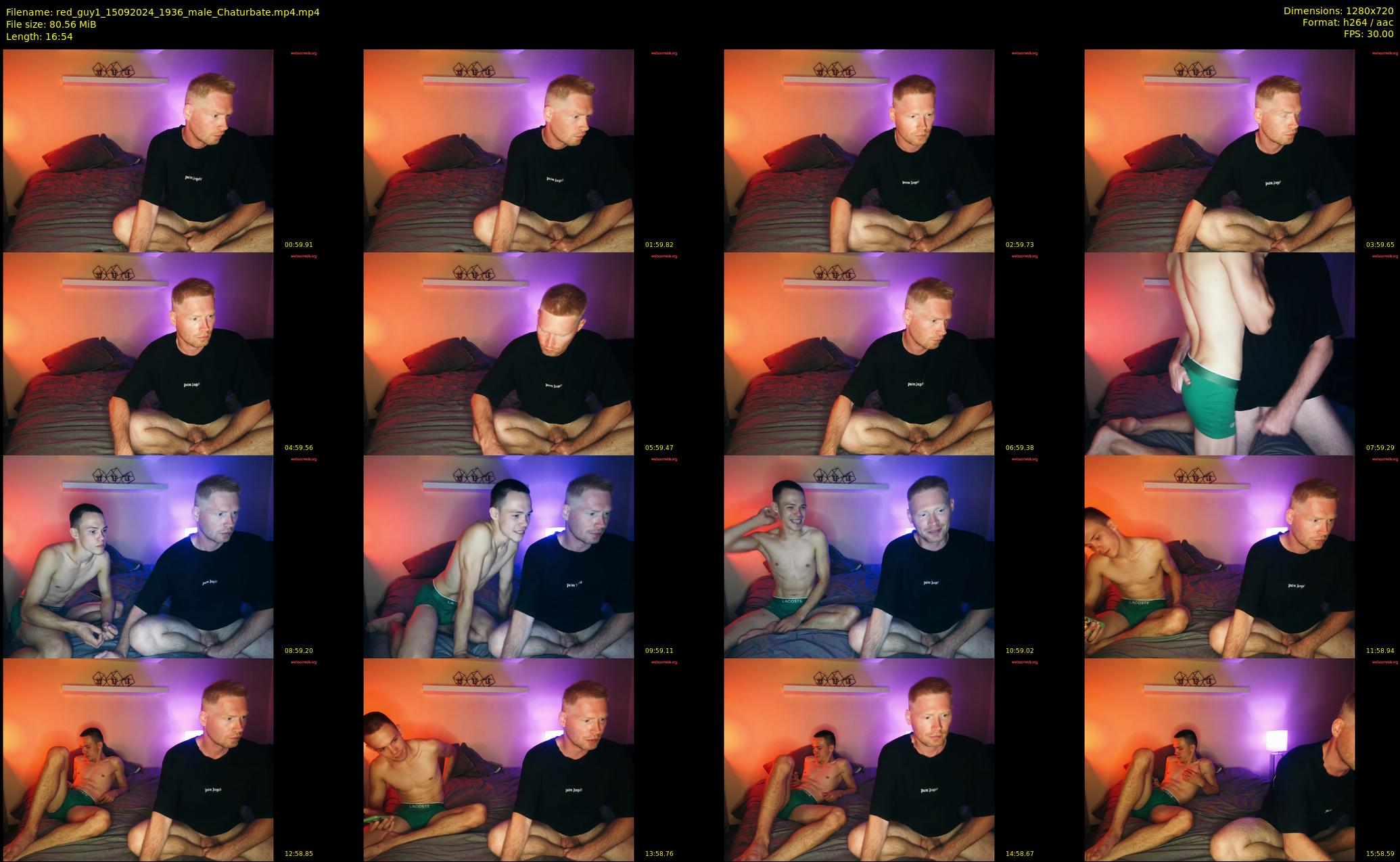 red_guy1 — 17 minute Chaturbate male cam show recording, 720p, Sep 15, 2024