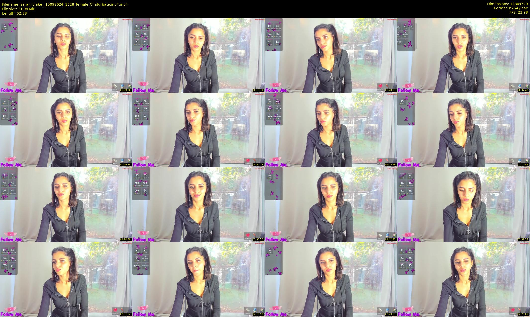sarah_blake_ — 3 minute Chaturbate female cam show recording, 720p, Sep 15, 2024