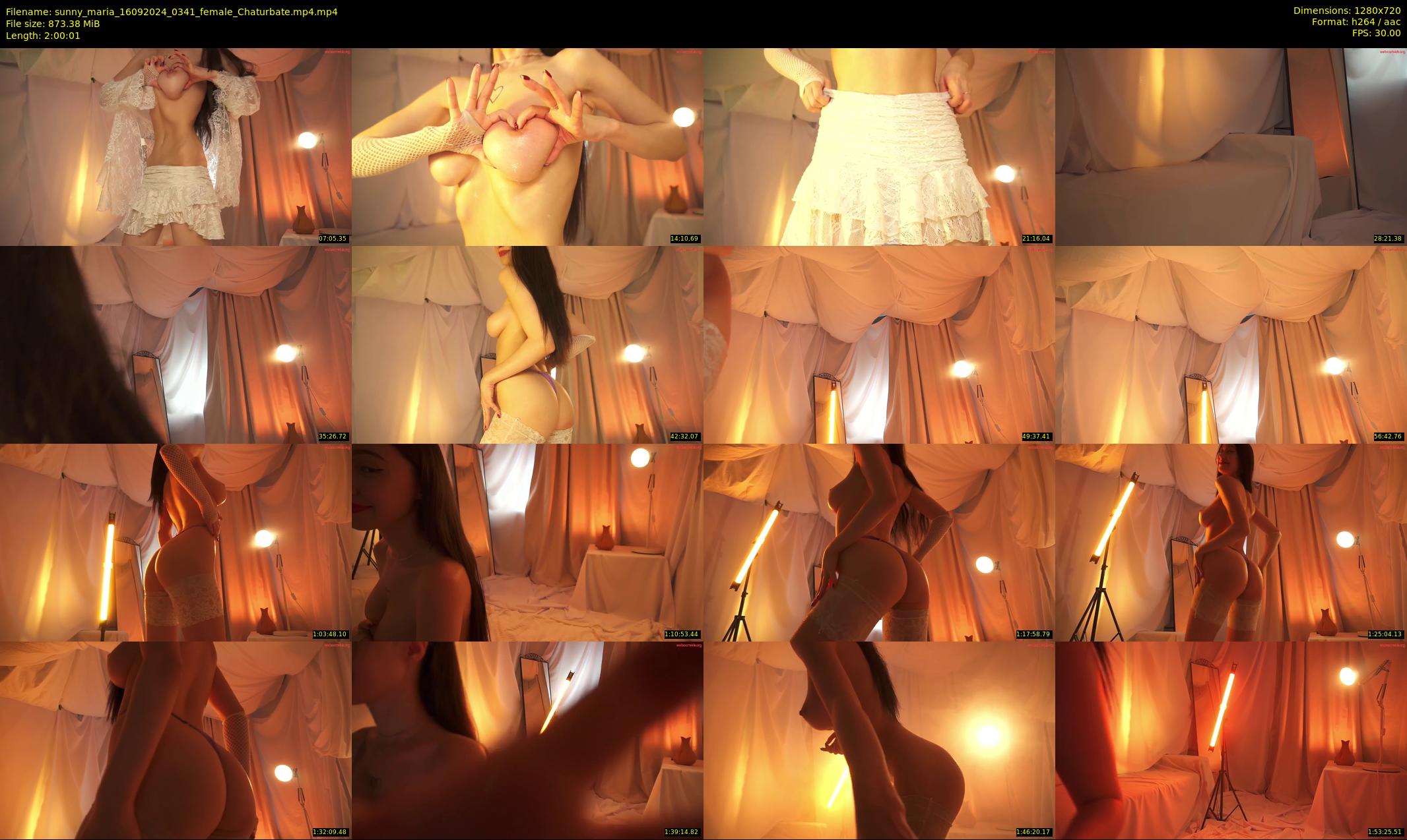 sunny_maria — 121 minute Chaturbate female cam show recording, 720p, Sep 16, 2024