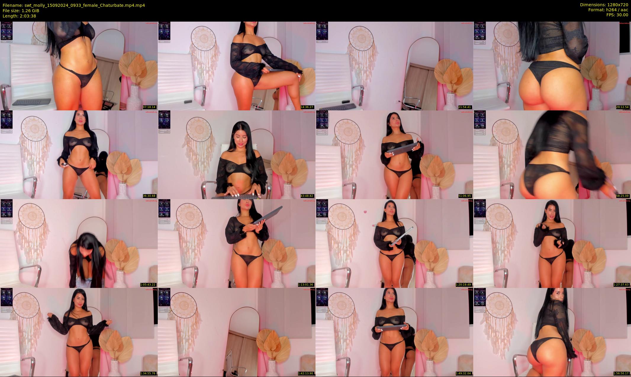 swt_molly — 124 minute Chaturbate female cam show recording, 720p, Sep 15, 2024