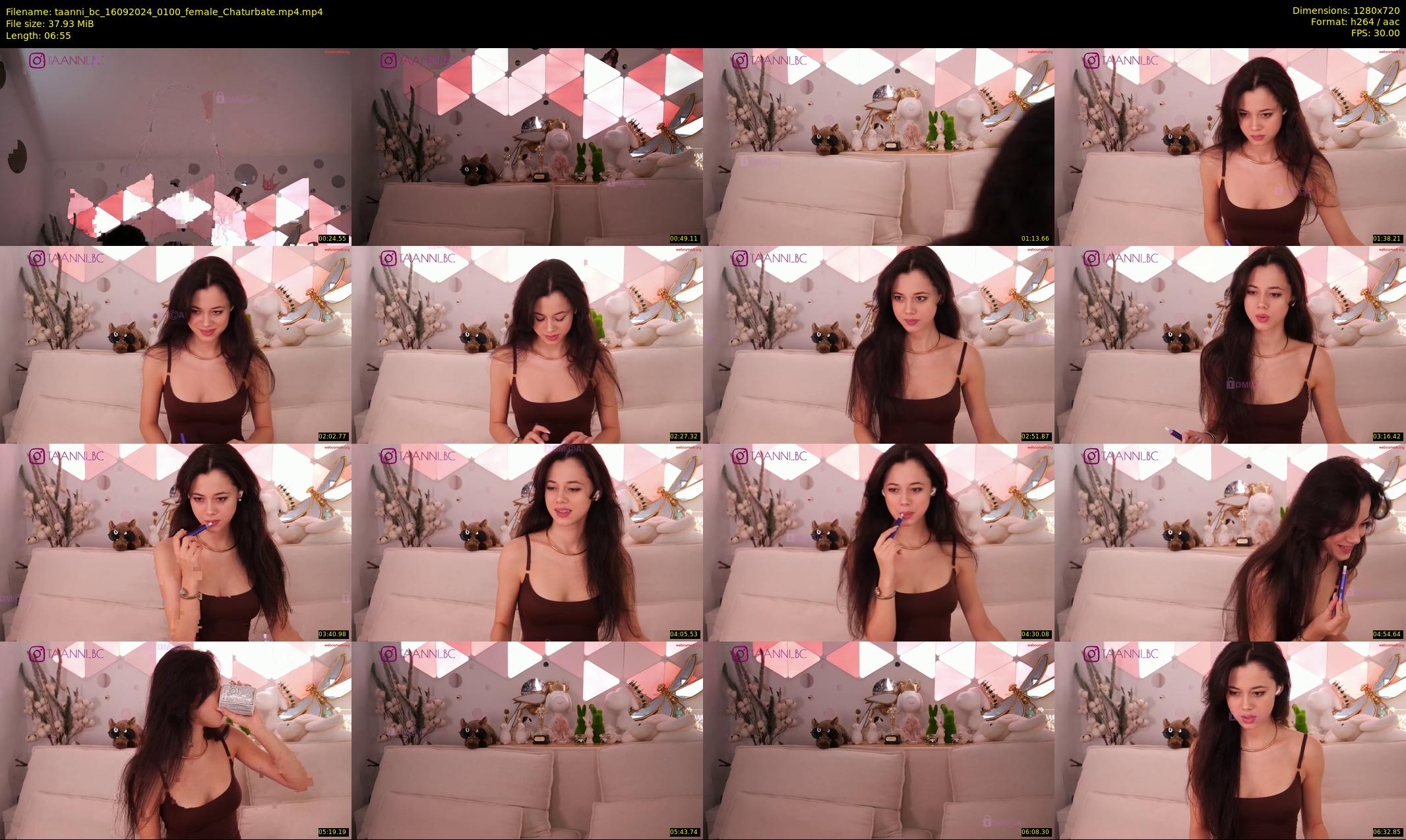 taanni_bc — 7 minute Chaturbate female cam show recording, 720p, Sep 16, 2024