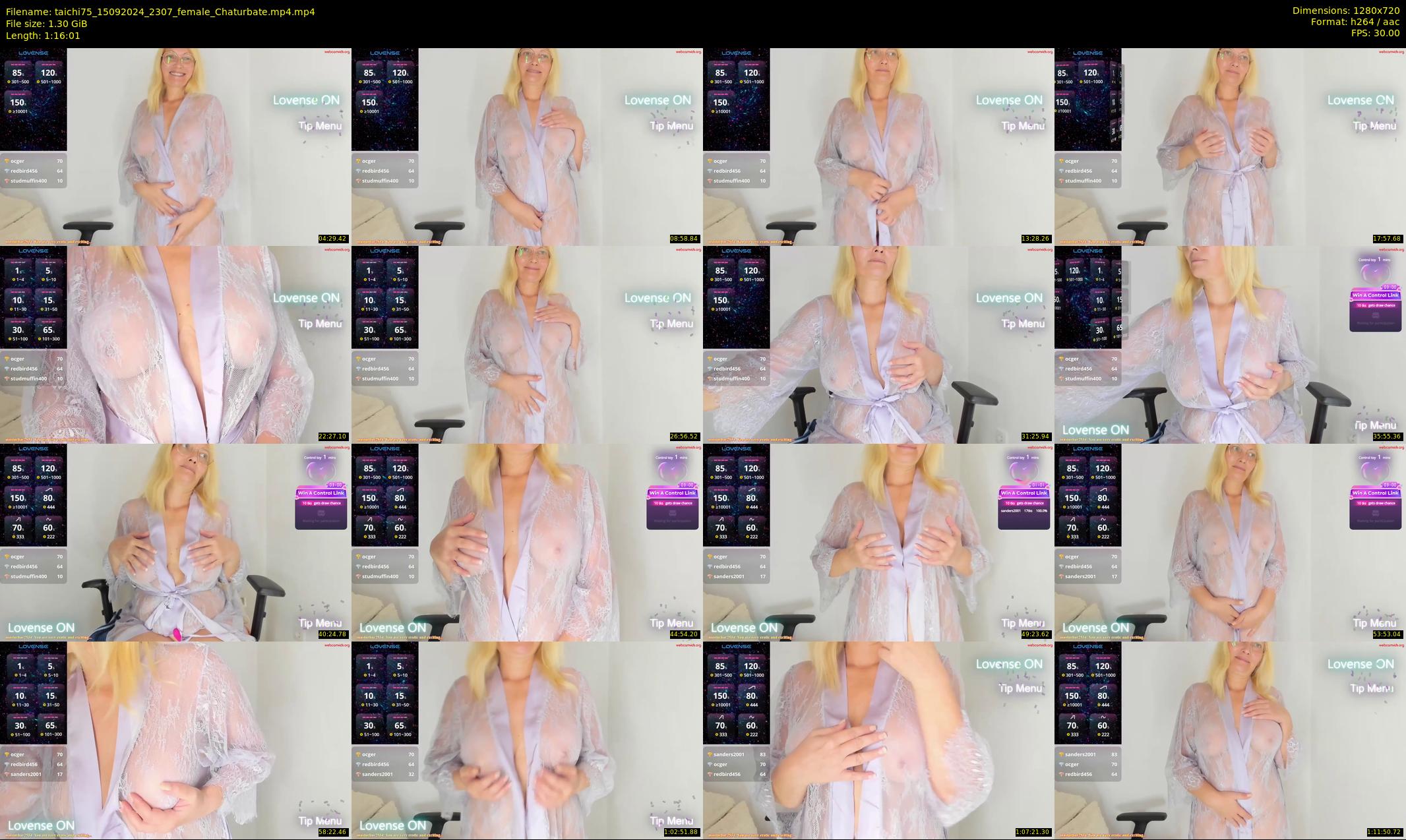 taichi75 — 77 minute Chaturbate female cam show recording, 720p, Sep 15, 2024