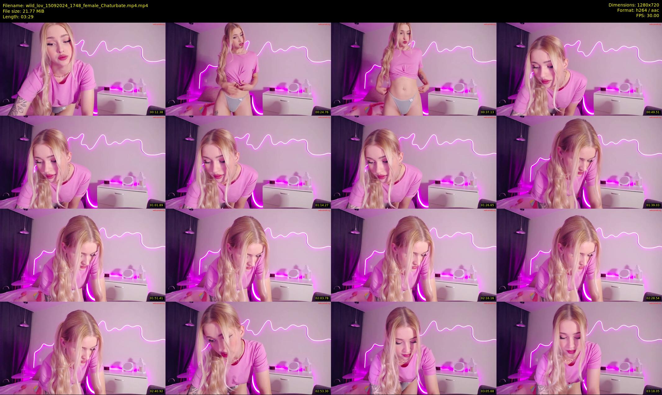 wild_lov — 4 minute Chaturbate female cam show recording, 720p, Sep 15, 2024